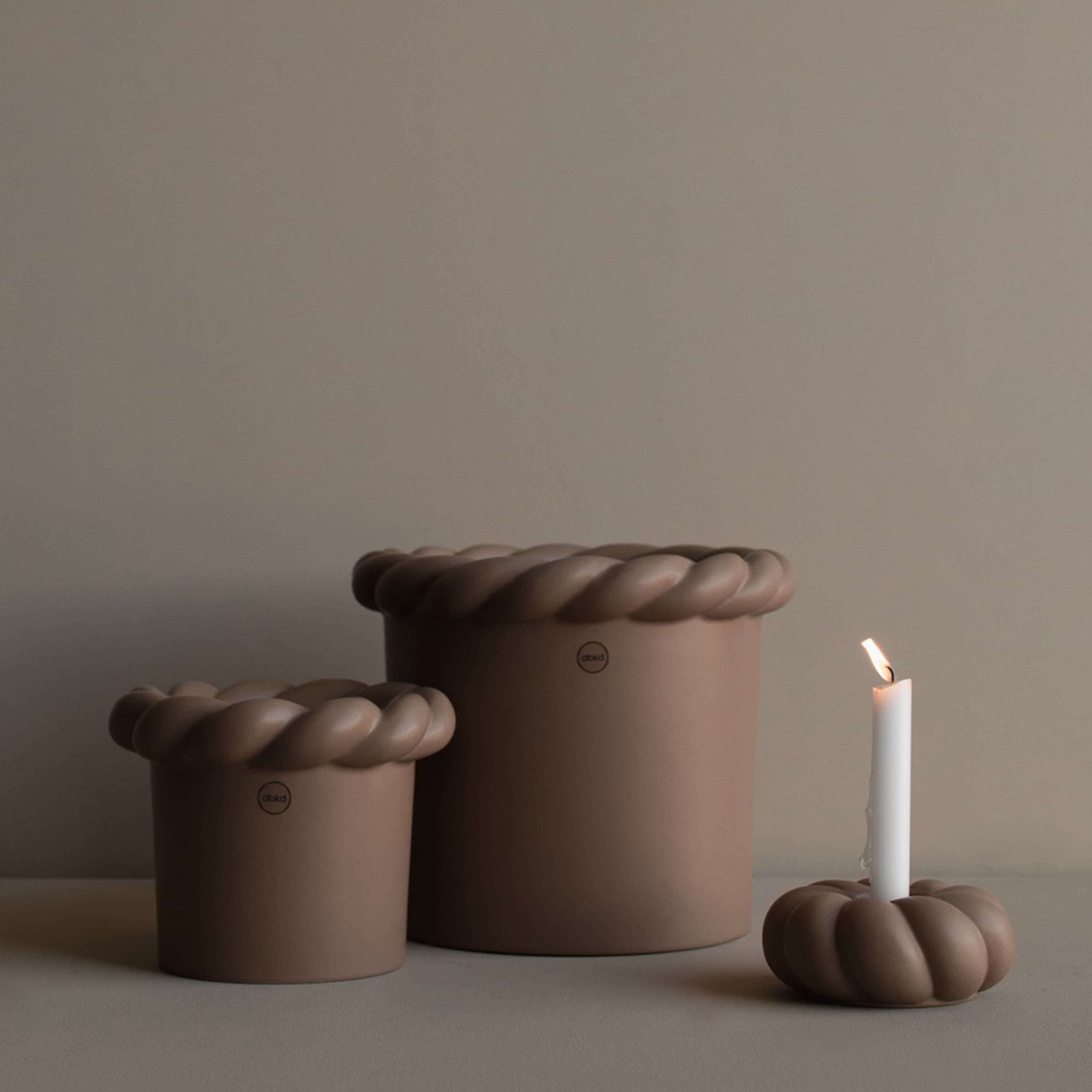 Twine Pot Nougat Large