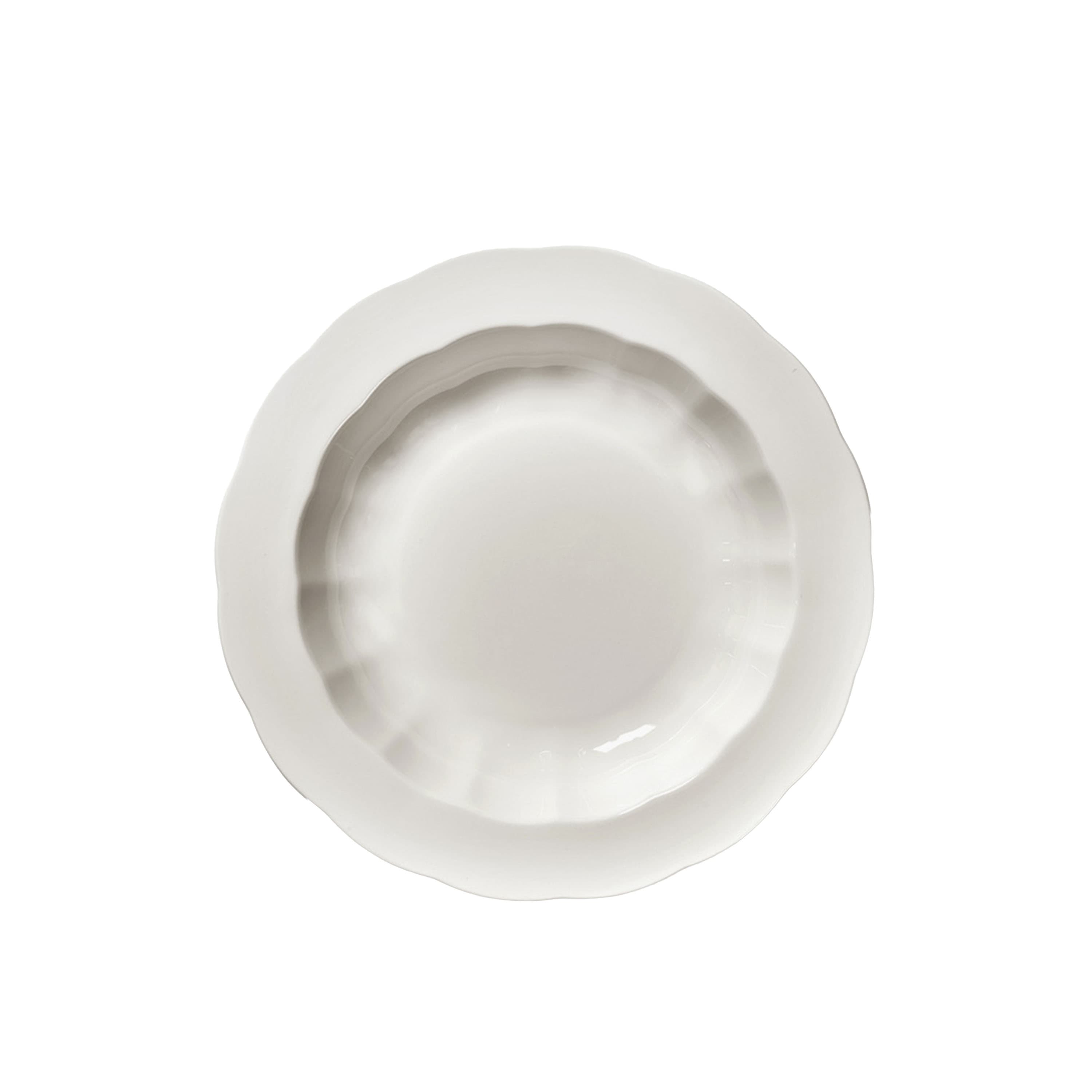 Silhouette Tiefer Teller White Ø24 4er-Pack