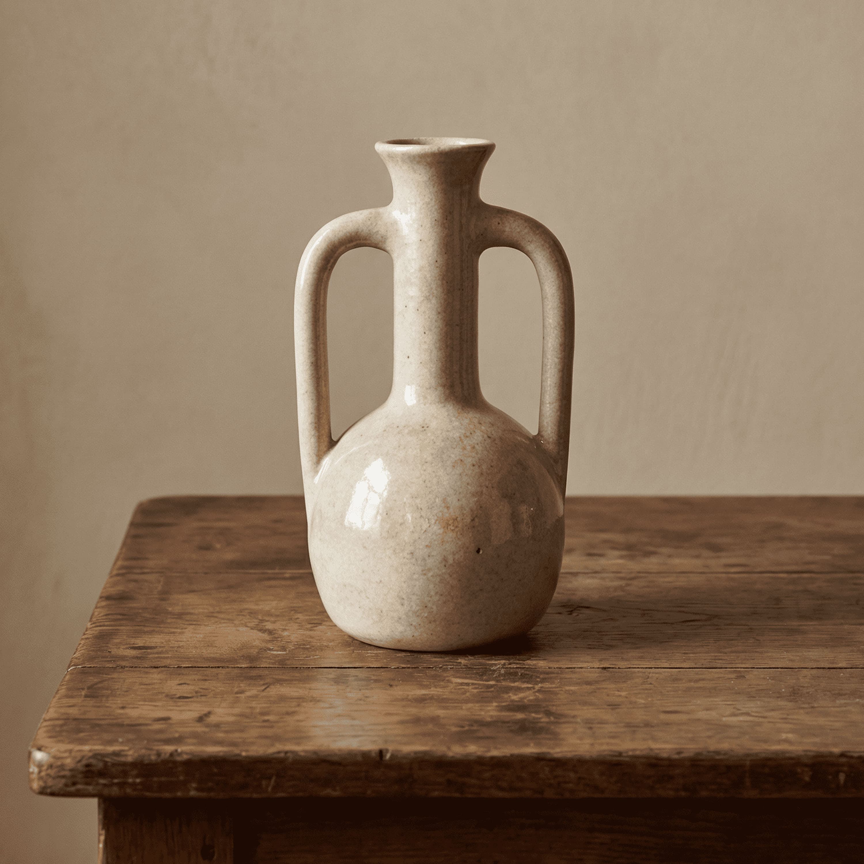 Nevia Vase Beige 31cm