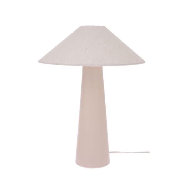 Cone Lamp Base Light Grey 55cm