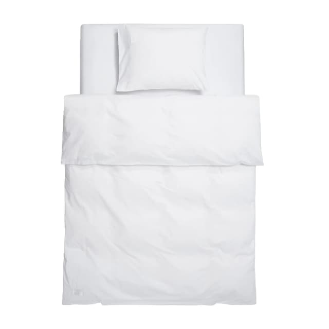 Pure Poplin Duvet Cover White 150x210