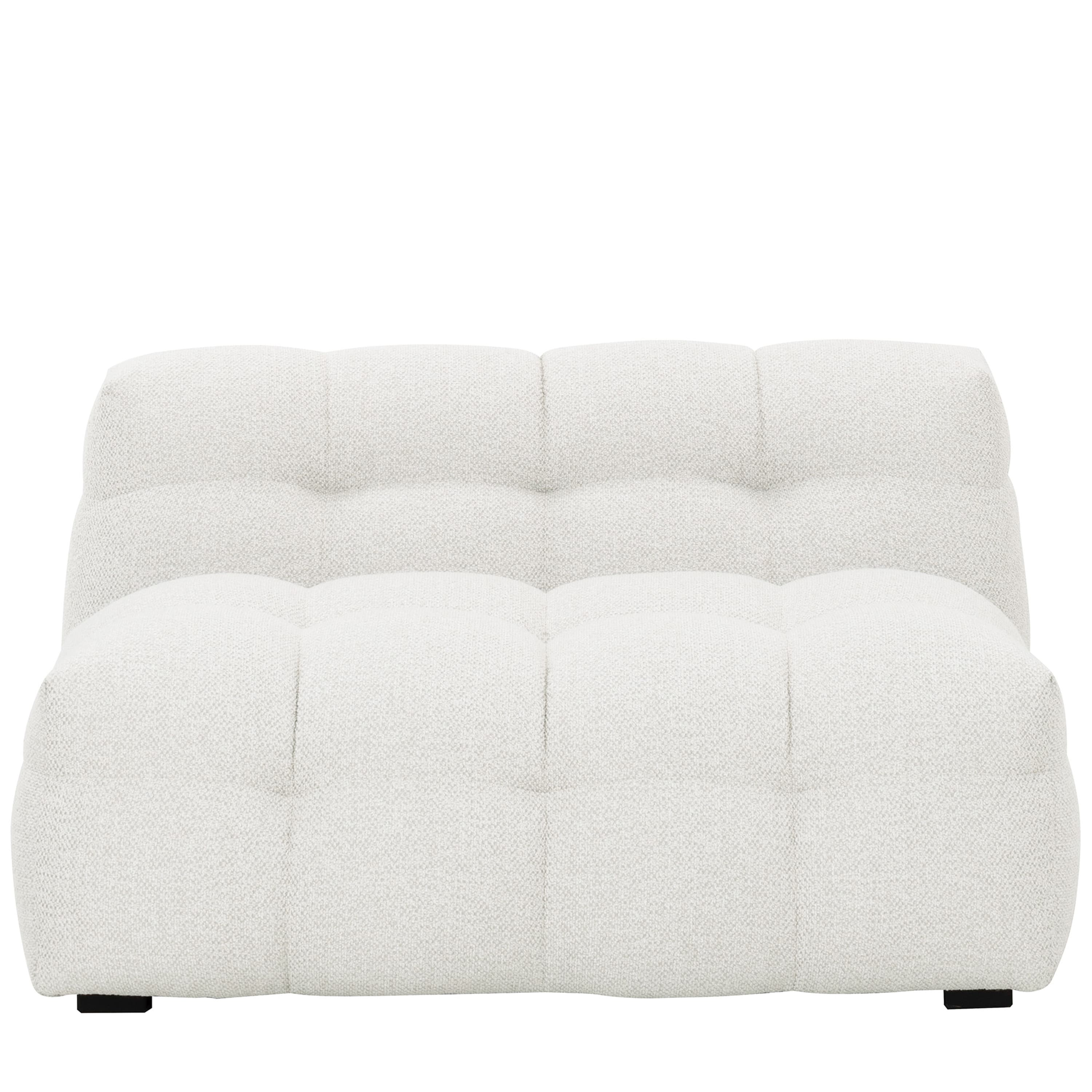 Billie Loungesessel Ivory Bouclé 120cm
