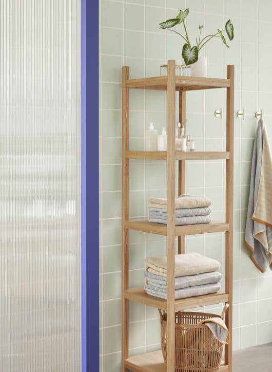 Mason Bookcase FSC Oak 45x180cm