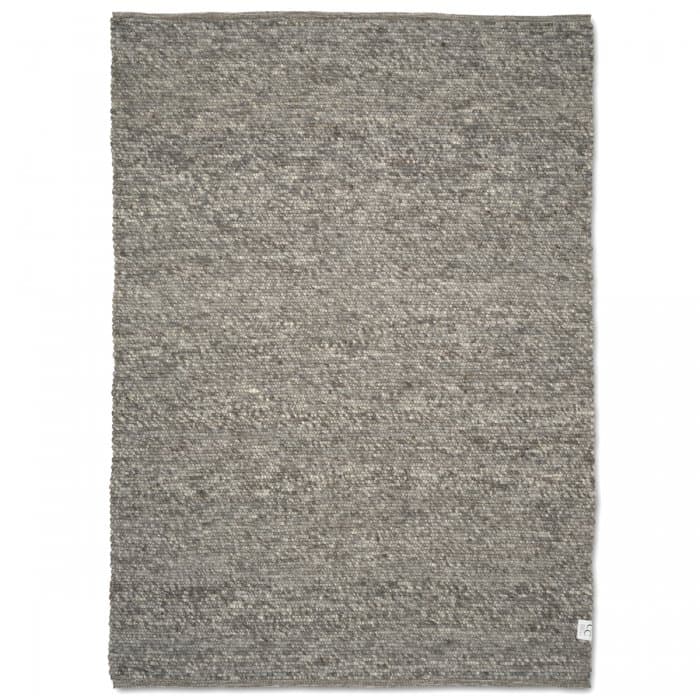 Merino Wool Rug Grey 140x200