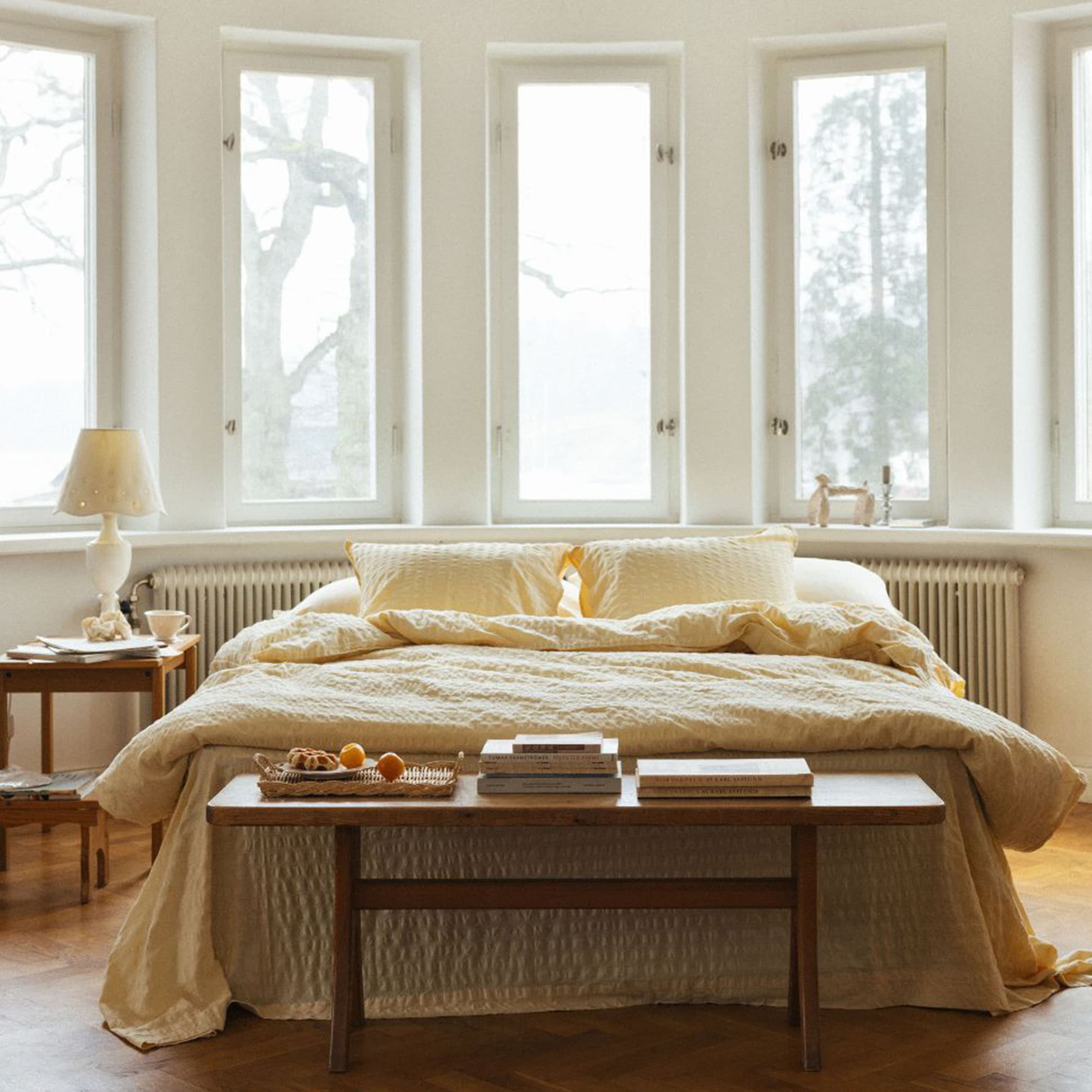 Brie Duvet Cover Yellow 240x220