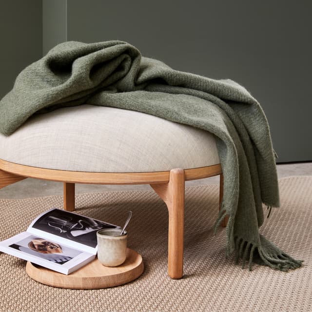 Falketind Decke Grün 120x180