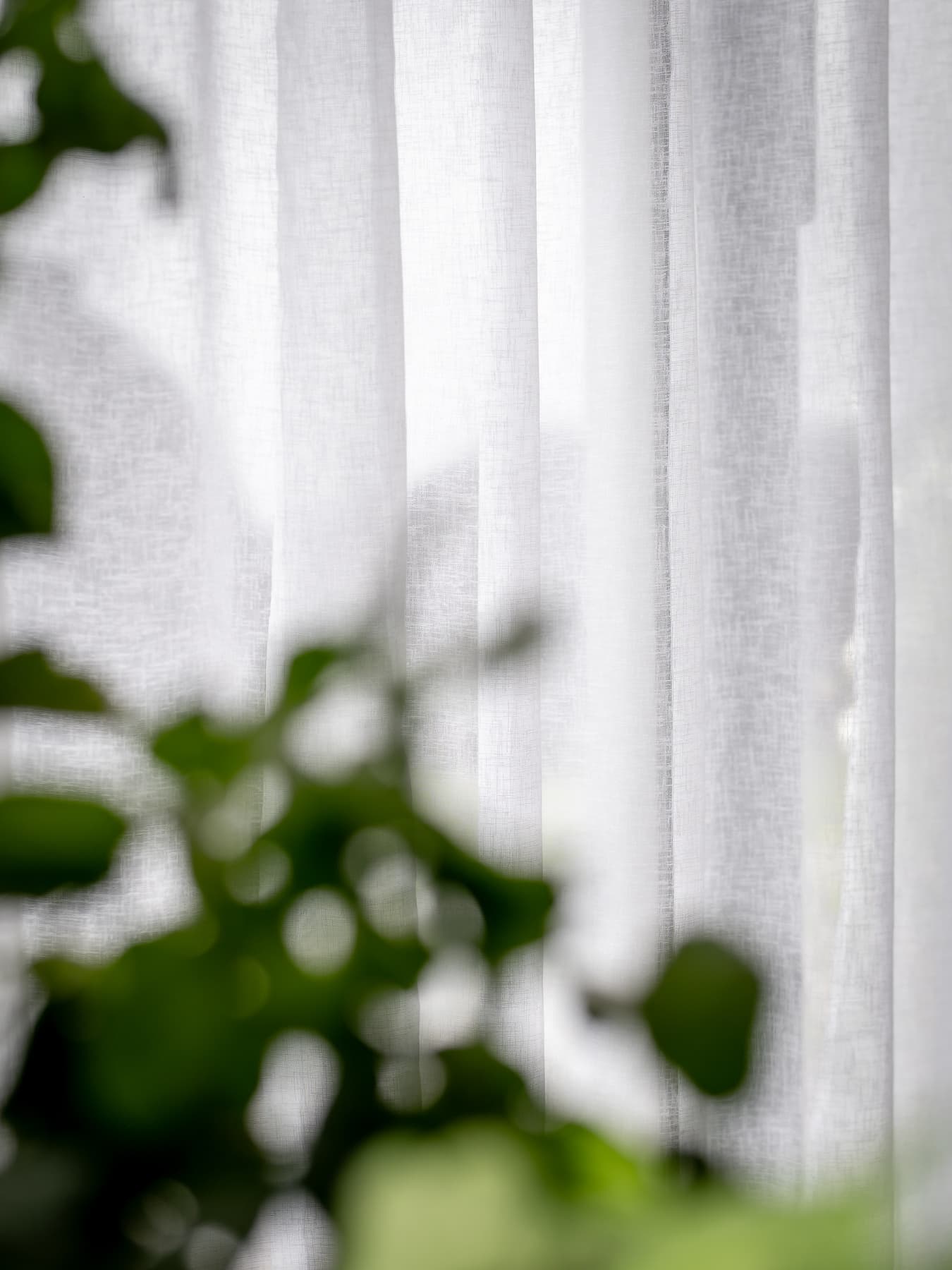Diana Curtain Length White 350cm Set of 2