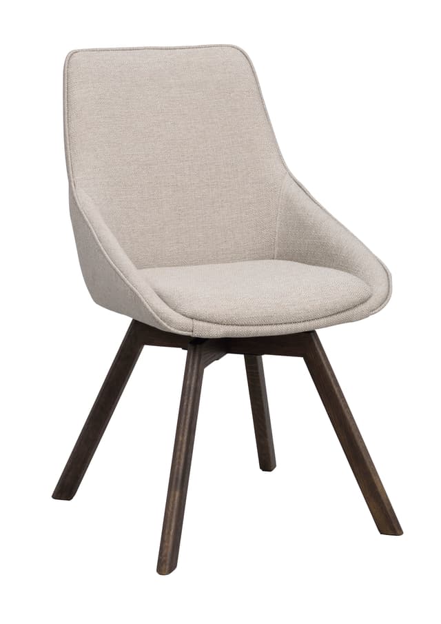 Alison Esszimmerstuhl Beige/Braun