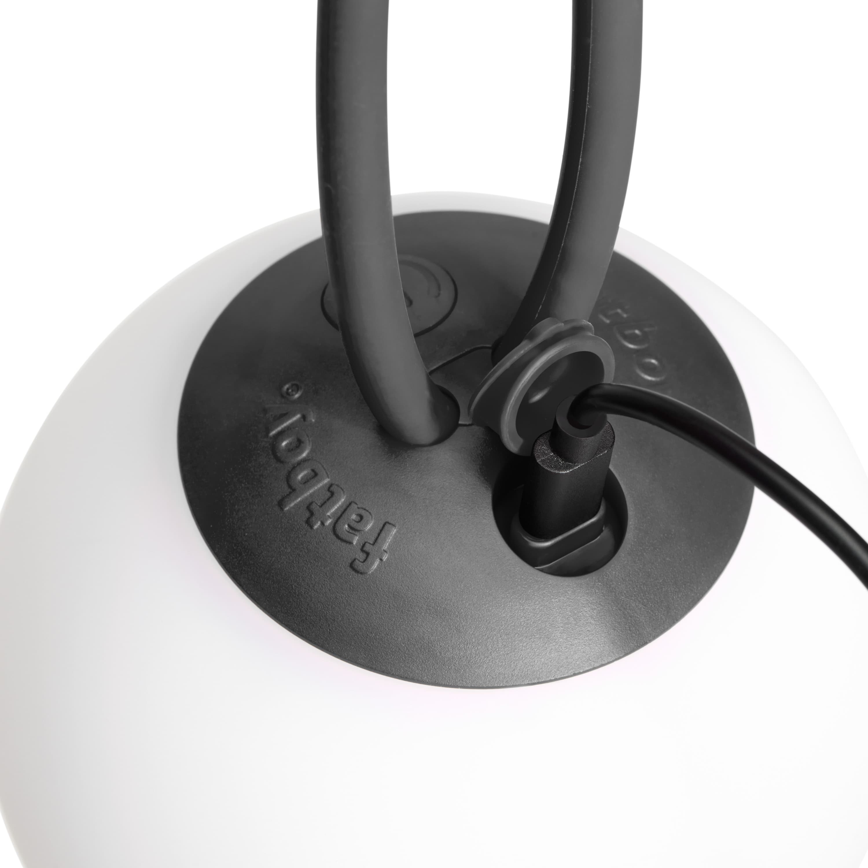 Bolleke Mini Tragbare Lampe Anthracite 3-pack