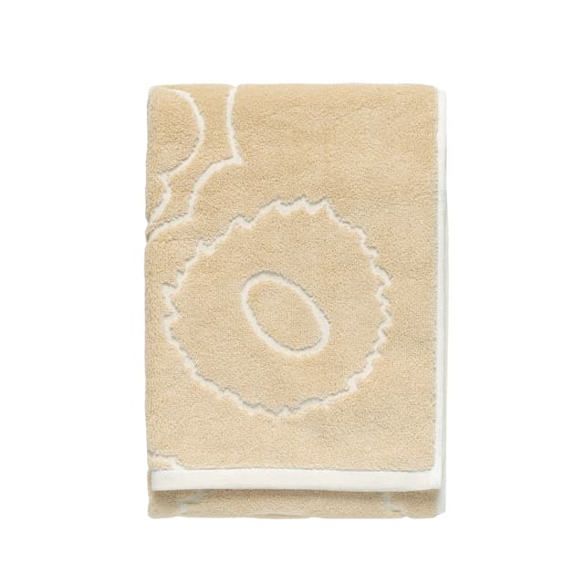 Piirto Unikko Handtuch Straw/Off White 50x100