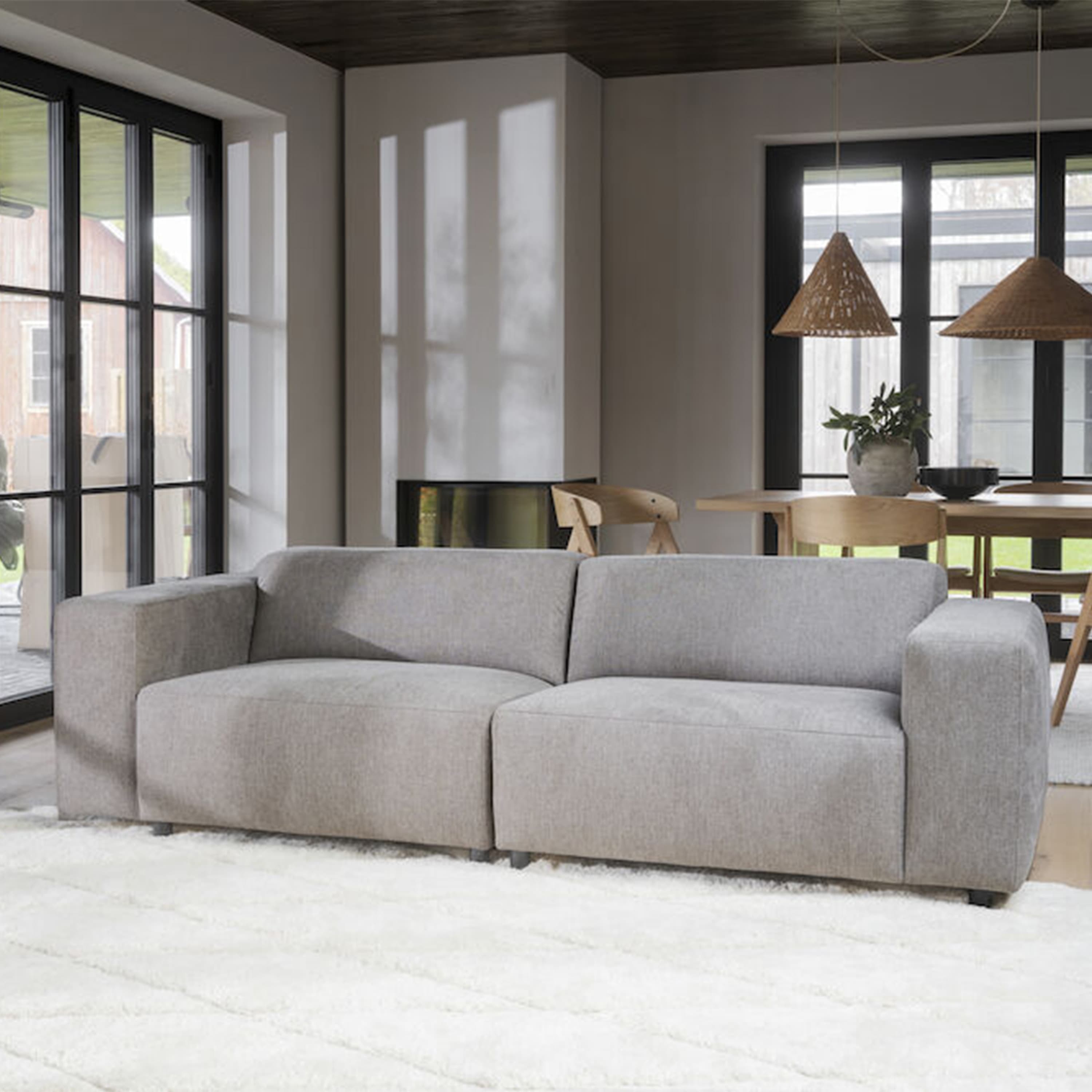 Willard 3-Sitzer Sofa Beige