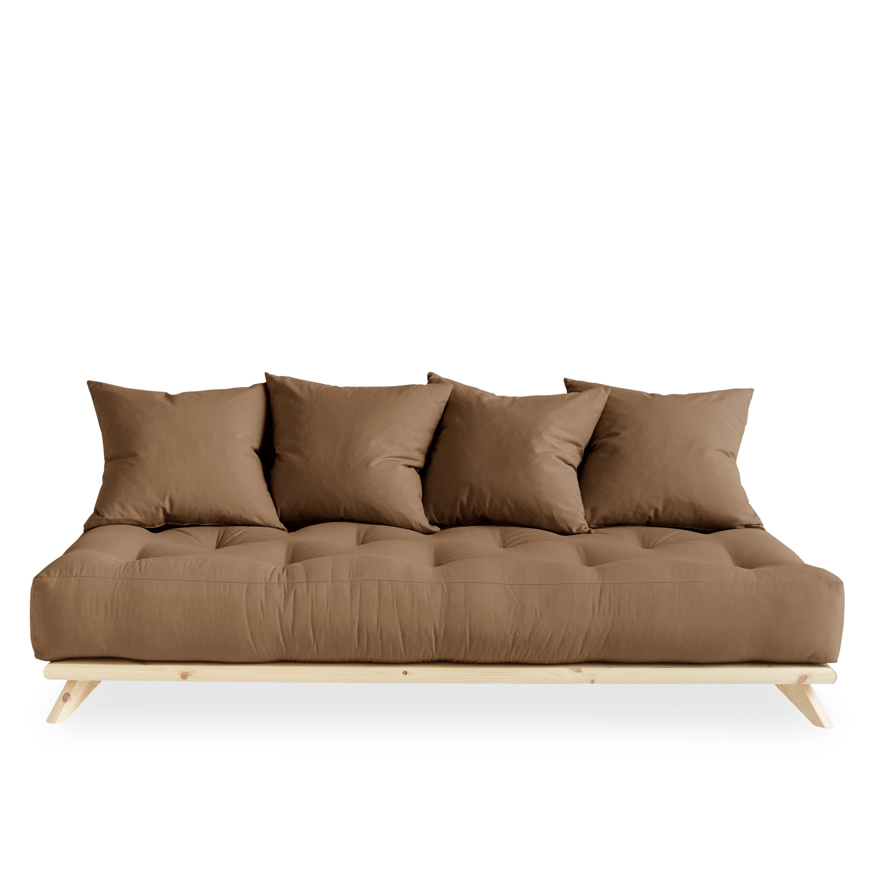 Senza Schlafsofa Natur/Mocca 200cm