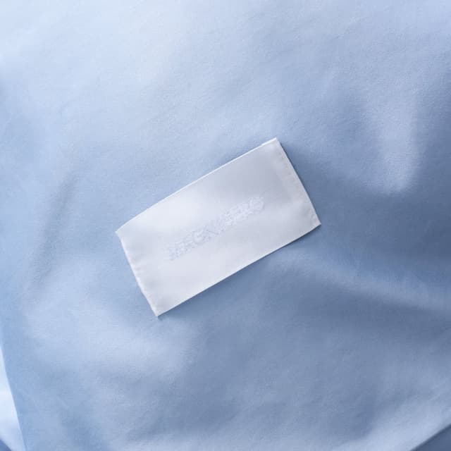 Pure Sateen Pillowcase Haze Blue 50x60