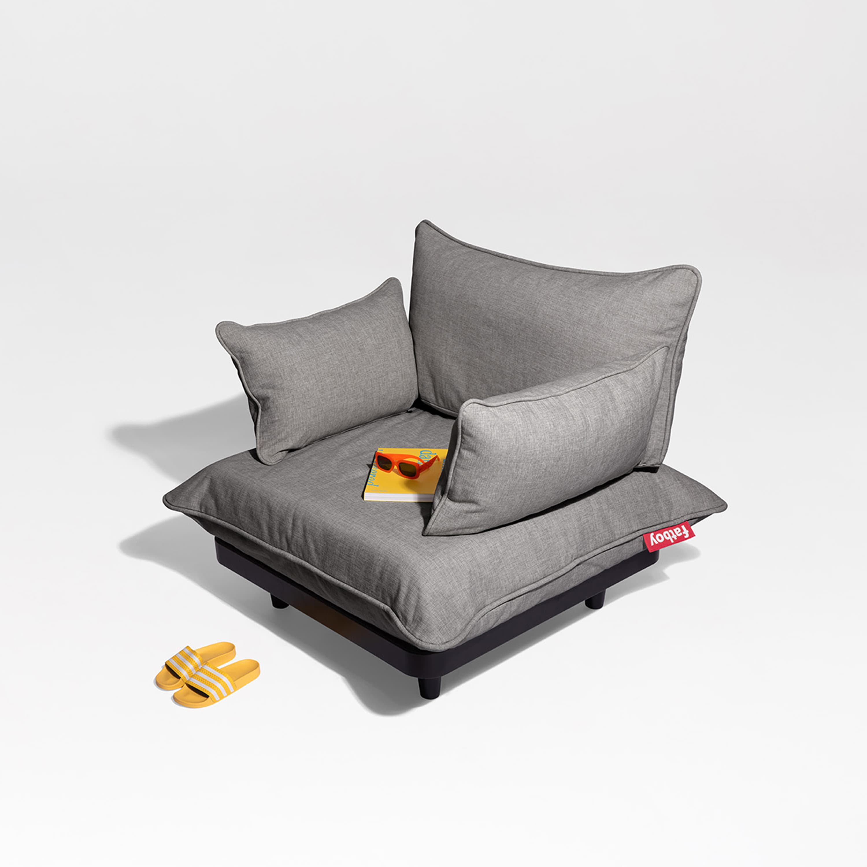 Paletti Lounge Stuhl Rock Grey