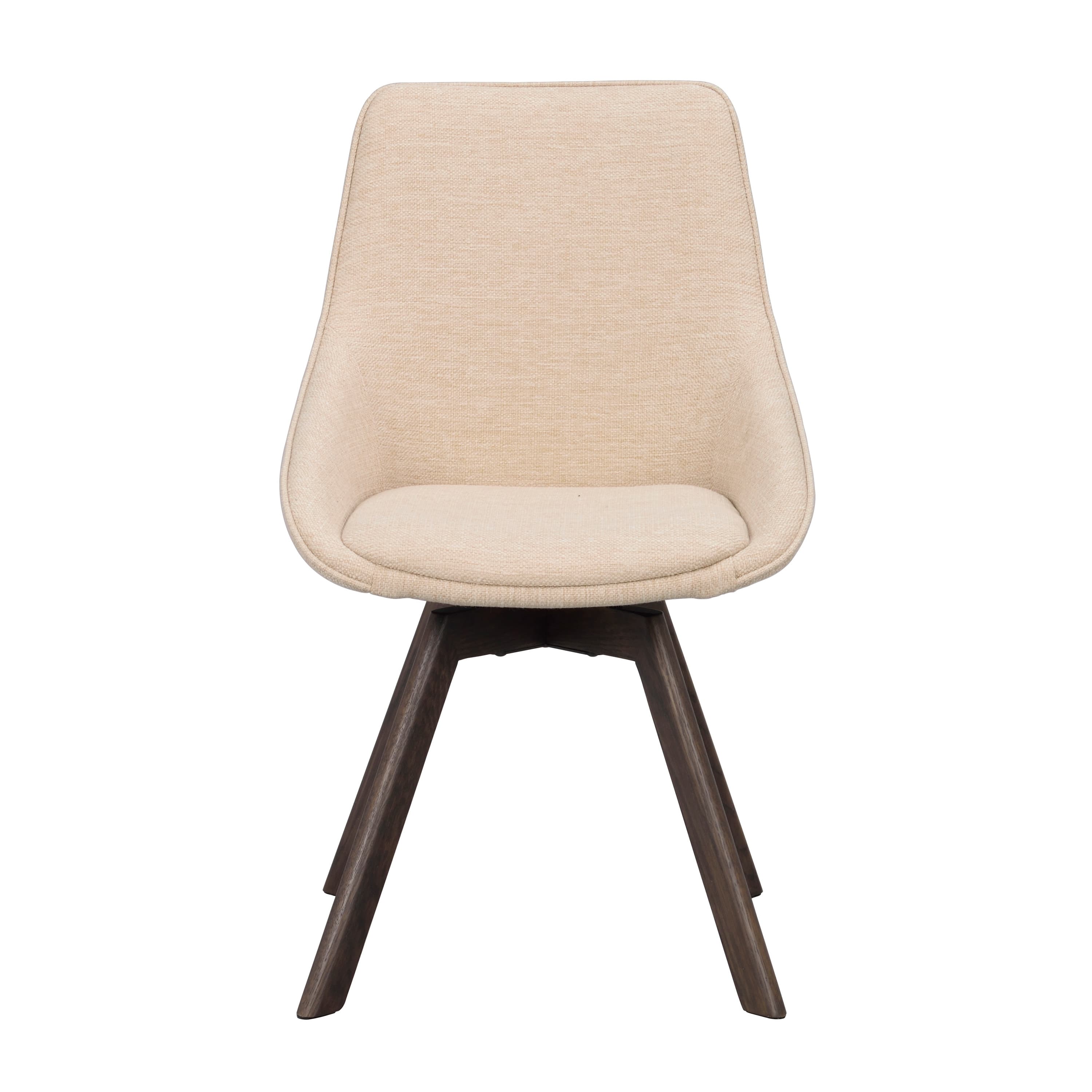 Alison Esszimmerstuhl Hellbeige/Braune Eiche