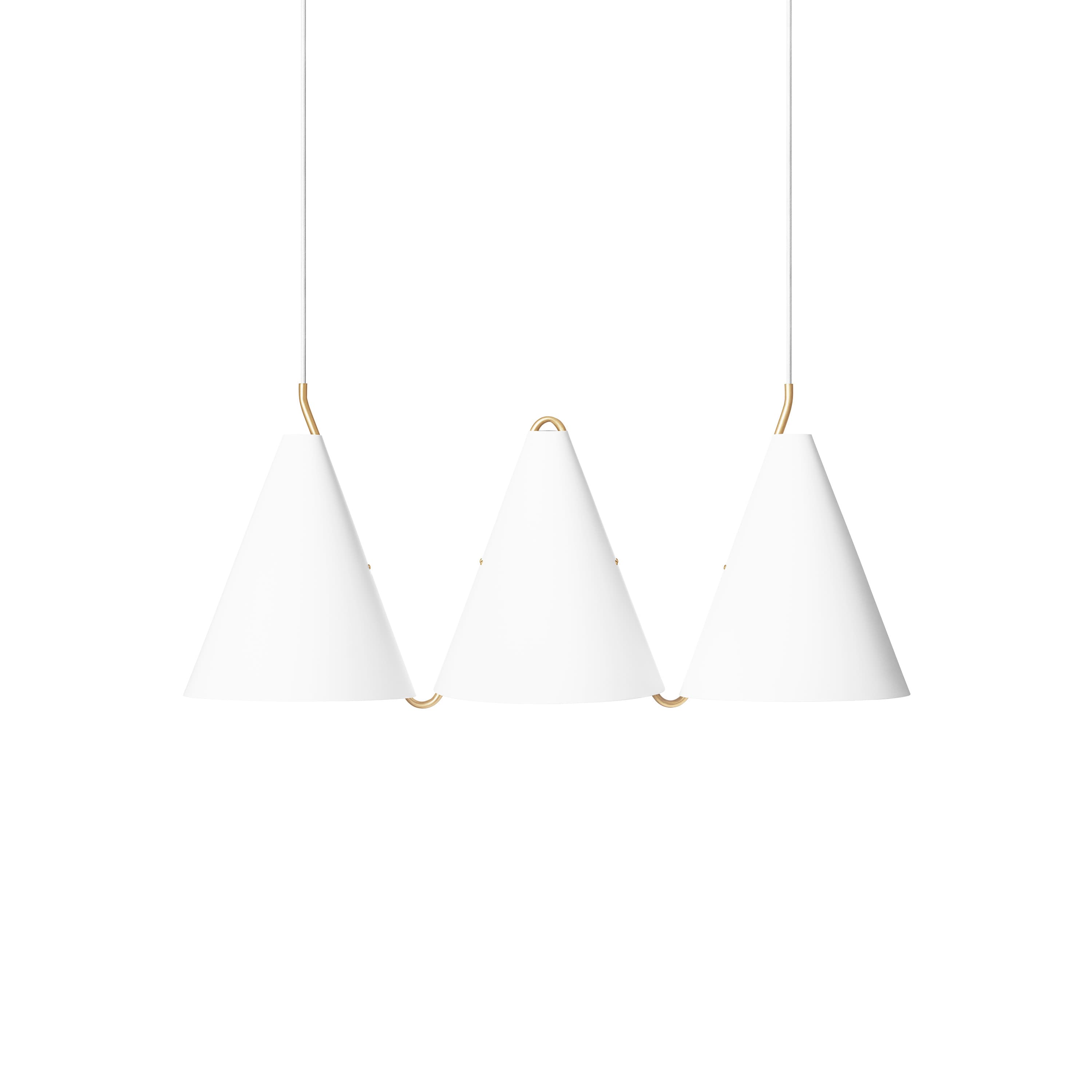 Mosaik Side By Side III  Ceiling Lamp White