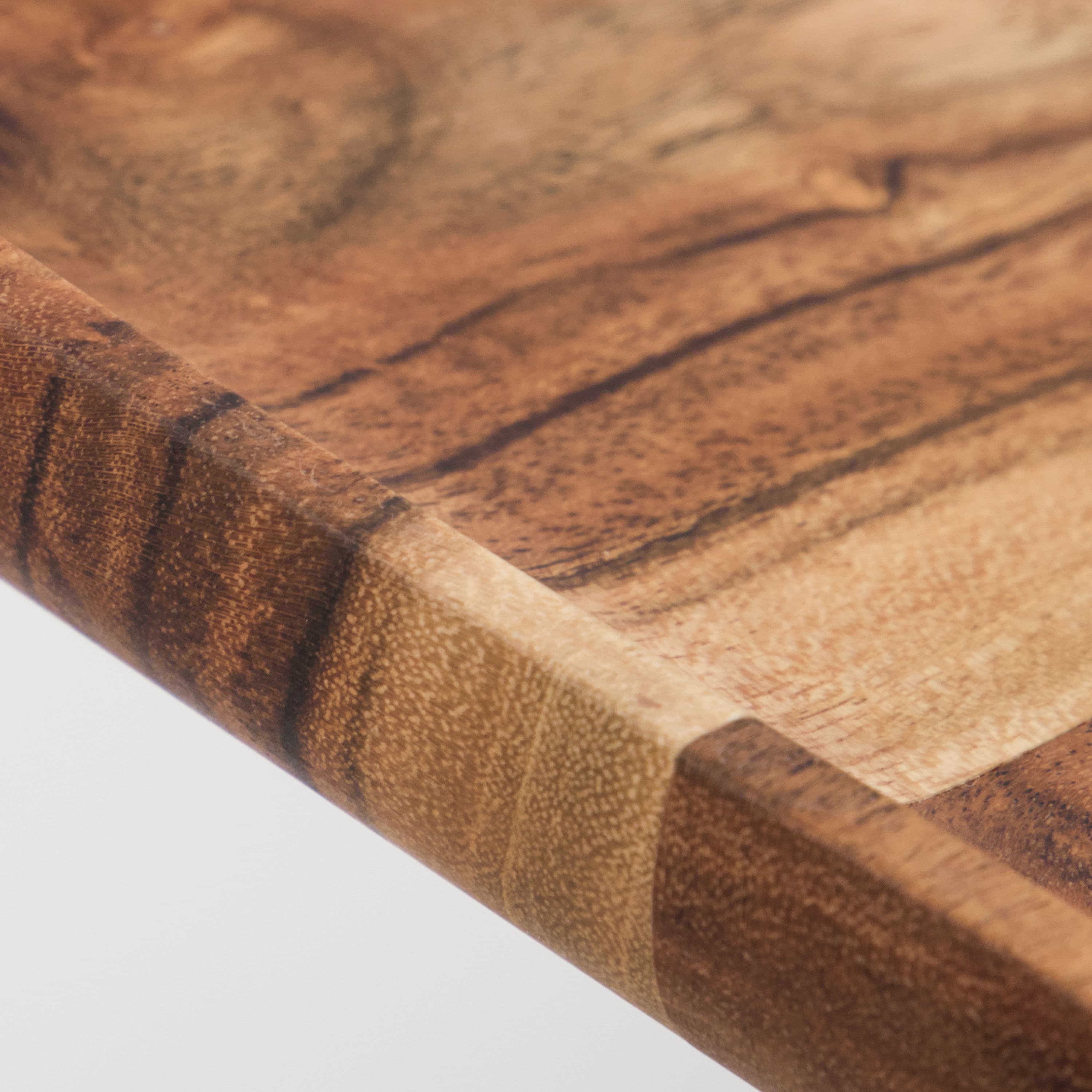 Wood Trays Natural Set of 2
