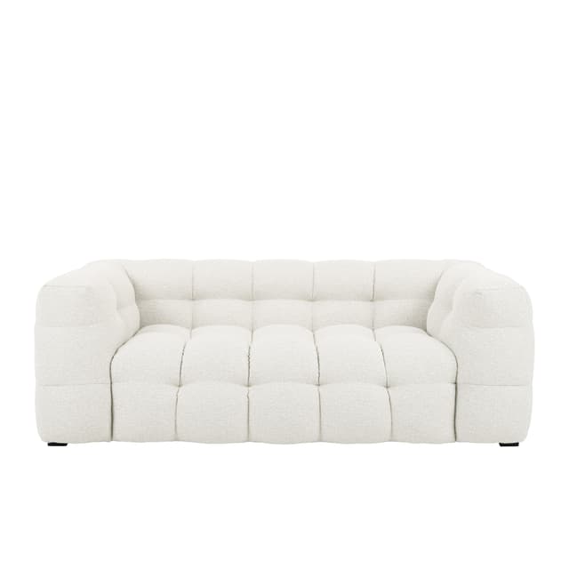 Billie 2-Sitzer Sofa Ivory Bouclé