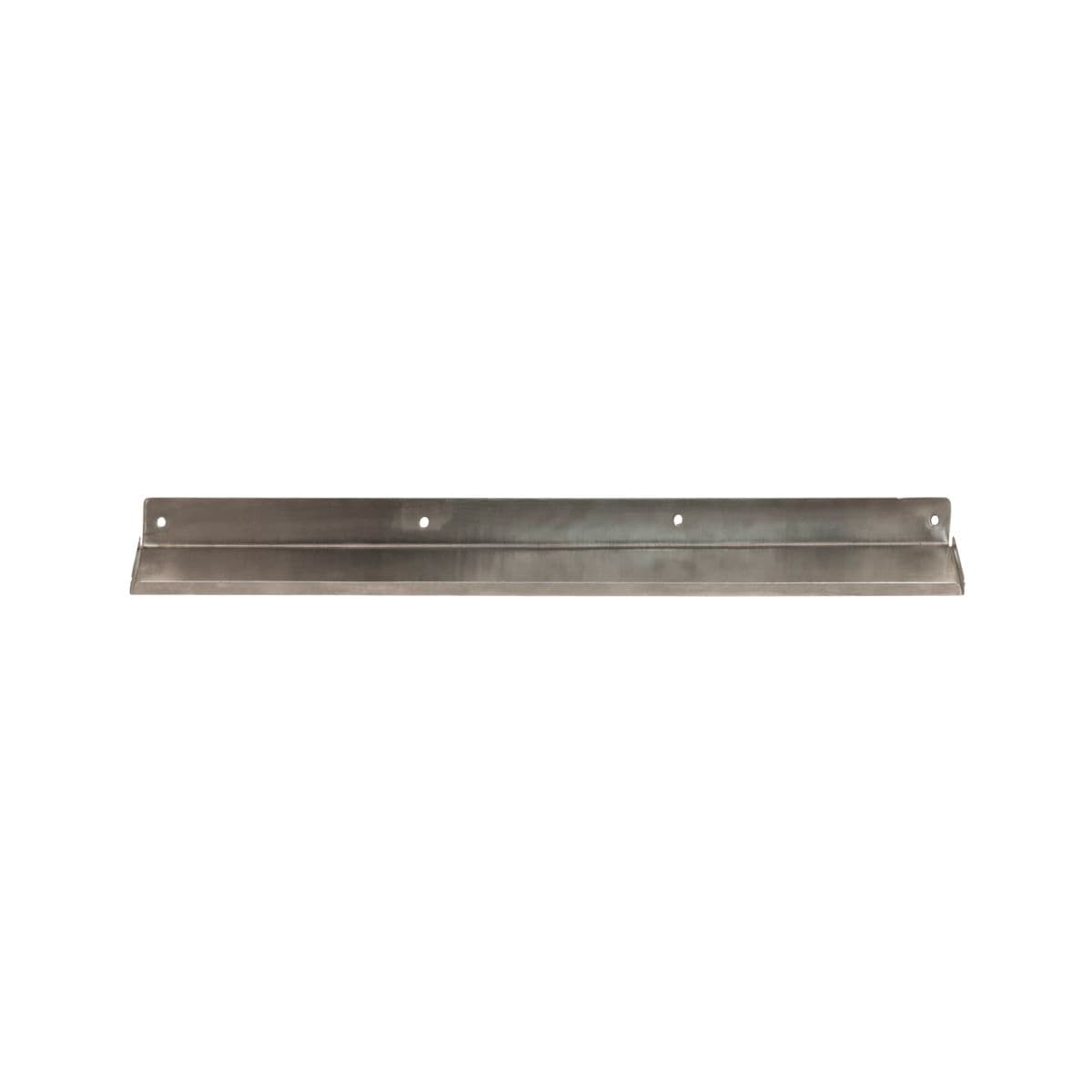 Ledge Wandregal Gebürstetes Silber 80cm