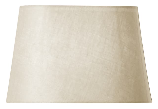 Basic Ovaler Lampenschirm Natur 33cm