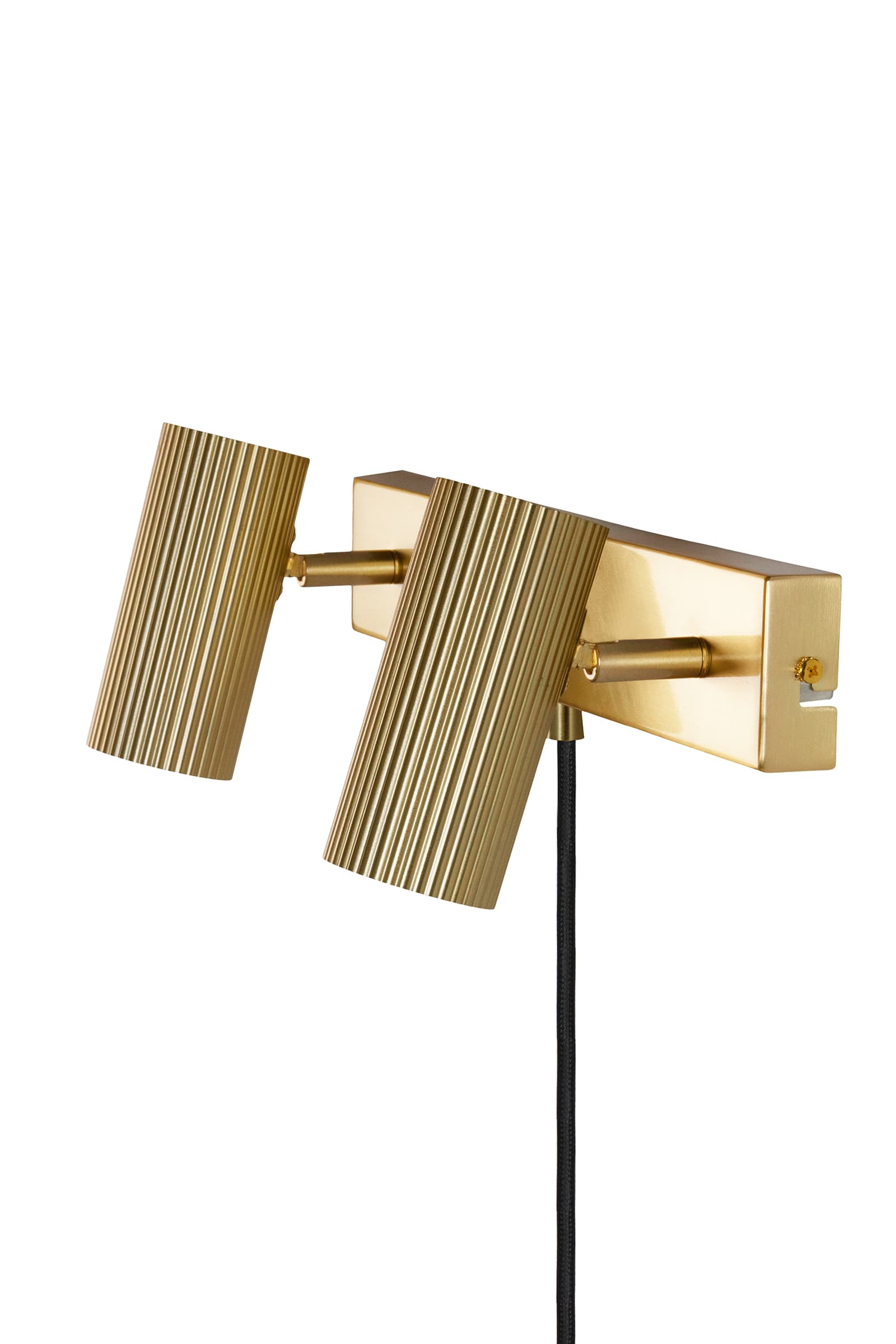 Hubble Wandlampe Messing 2