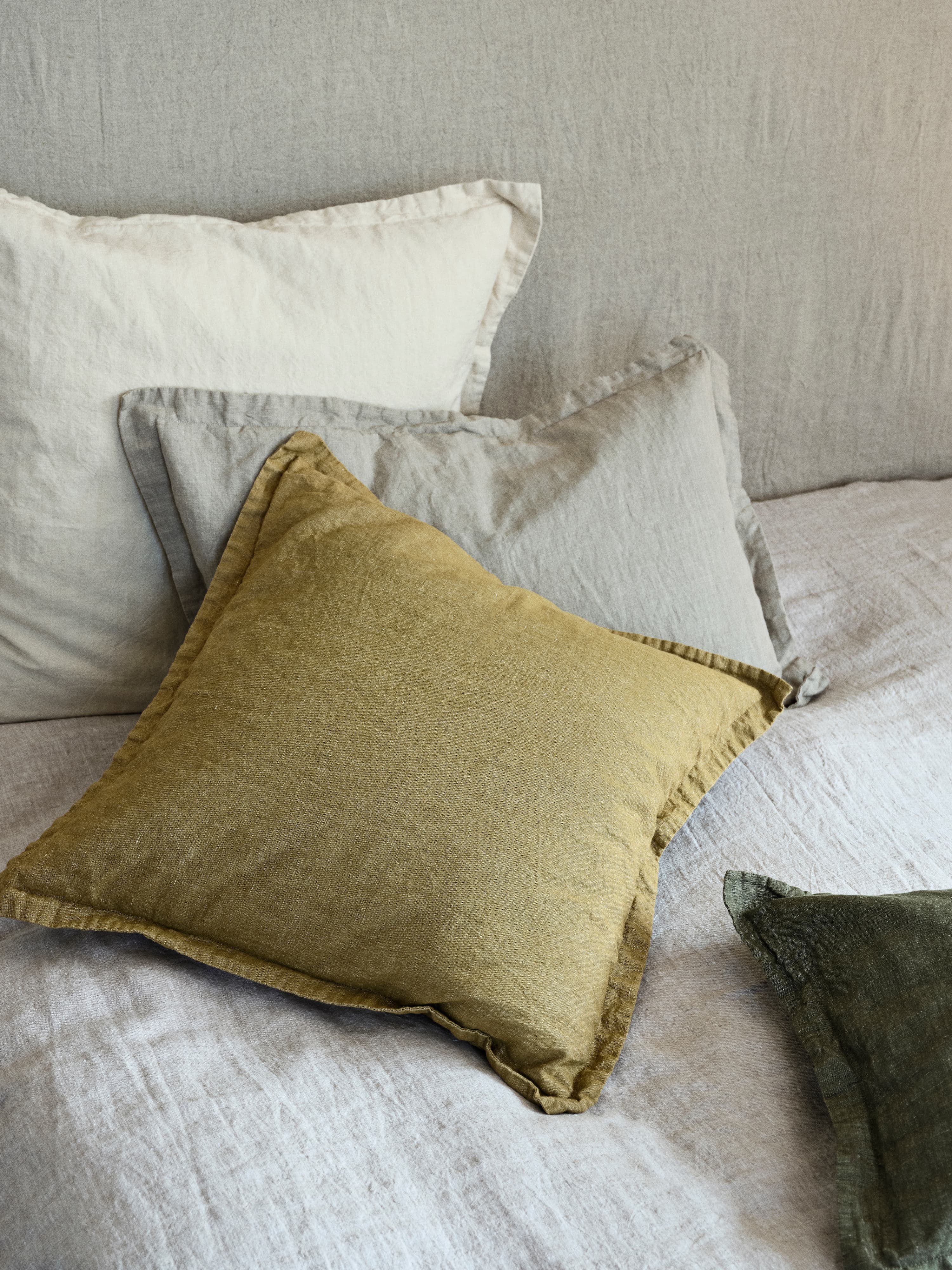 Linn Pillow Cover Dove Grey 50x50