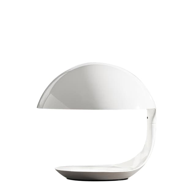 Cobra Tischlampe Weiß