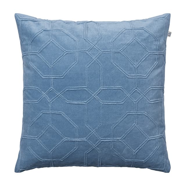 Nandi Cushion Cover Velvet Heaven Blue 50x50 cm