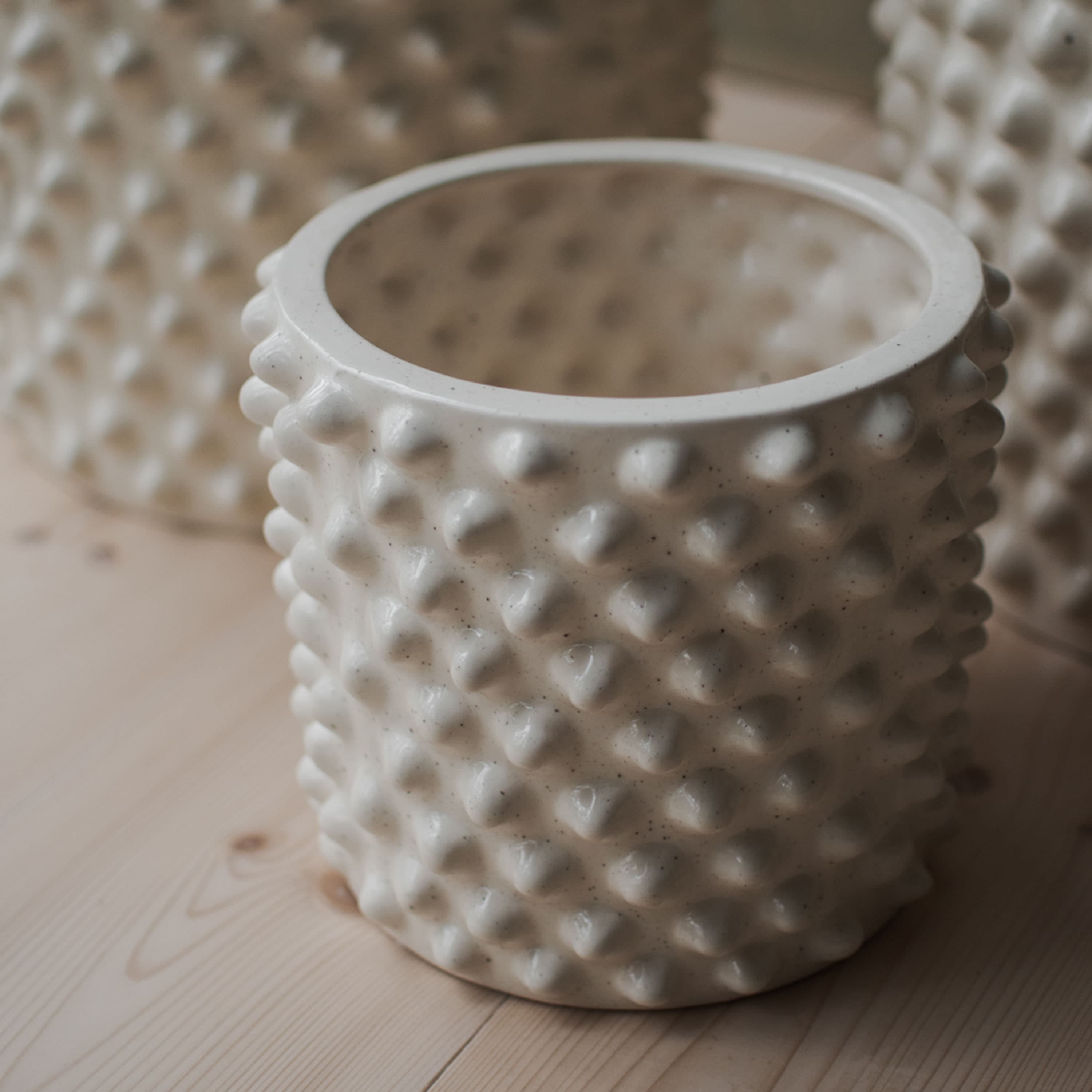 Cloudy Pot Vanilla Small