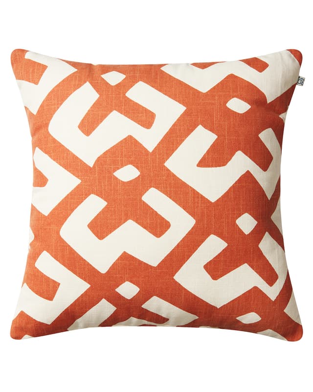 Dadra Kissenbezug Apricot Orange/Off White 50x50 cm