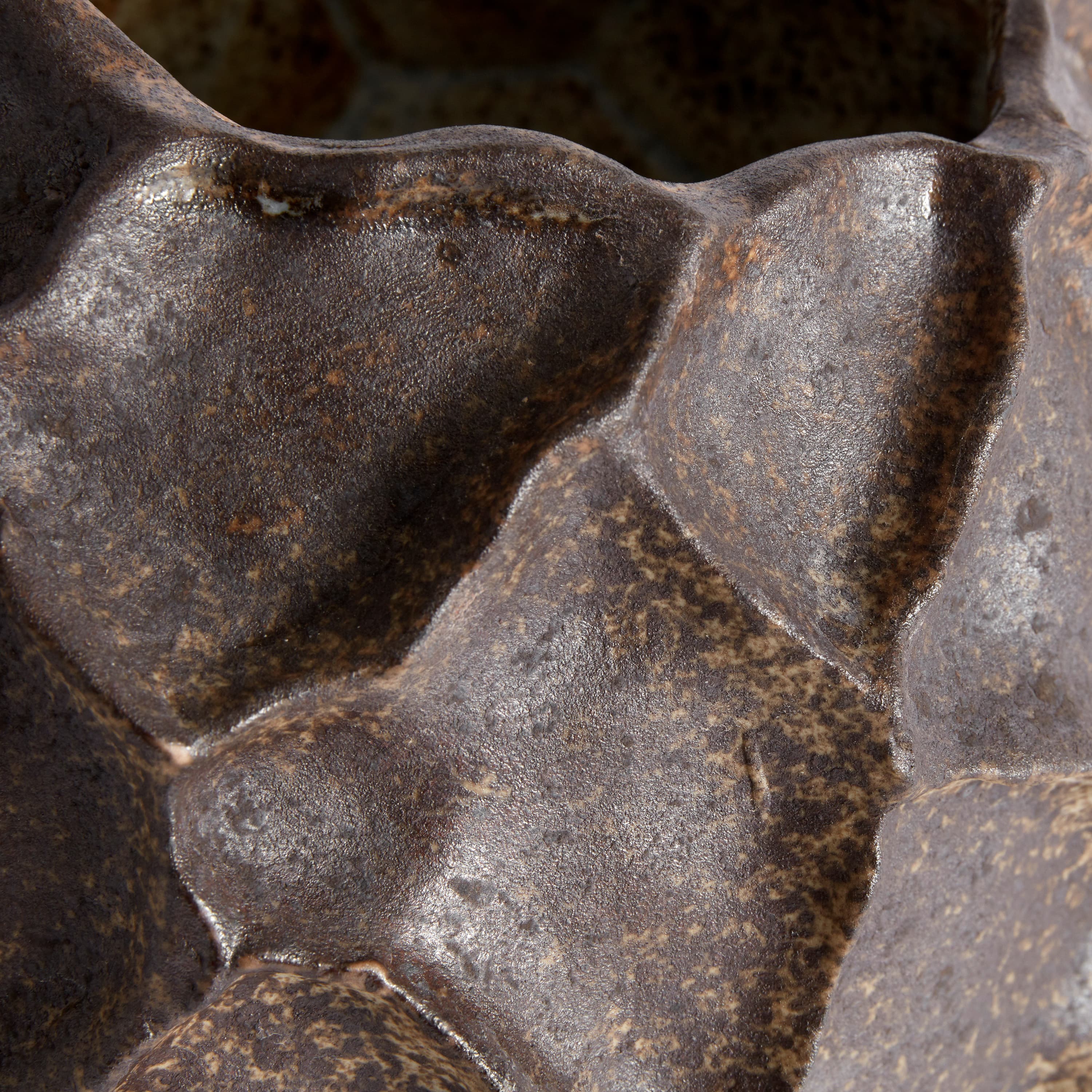 Soil Vase Chocolate Stoneware Ø18