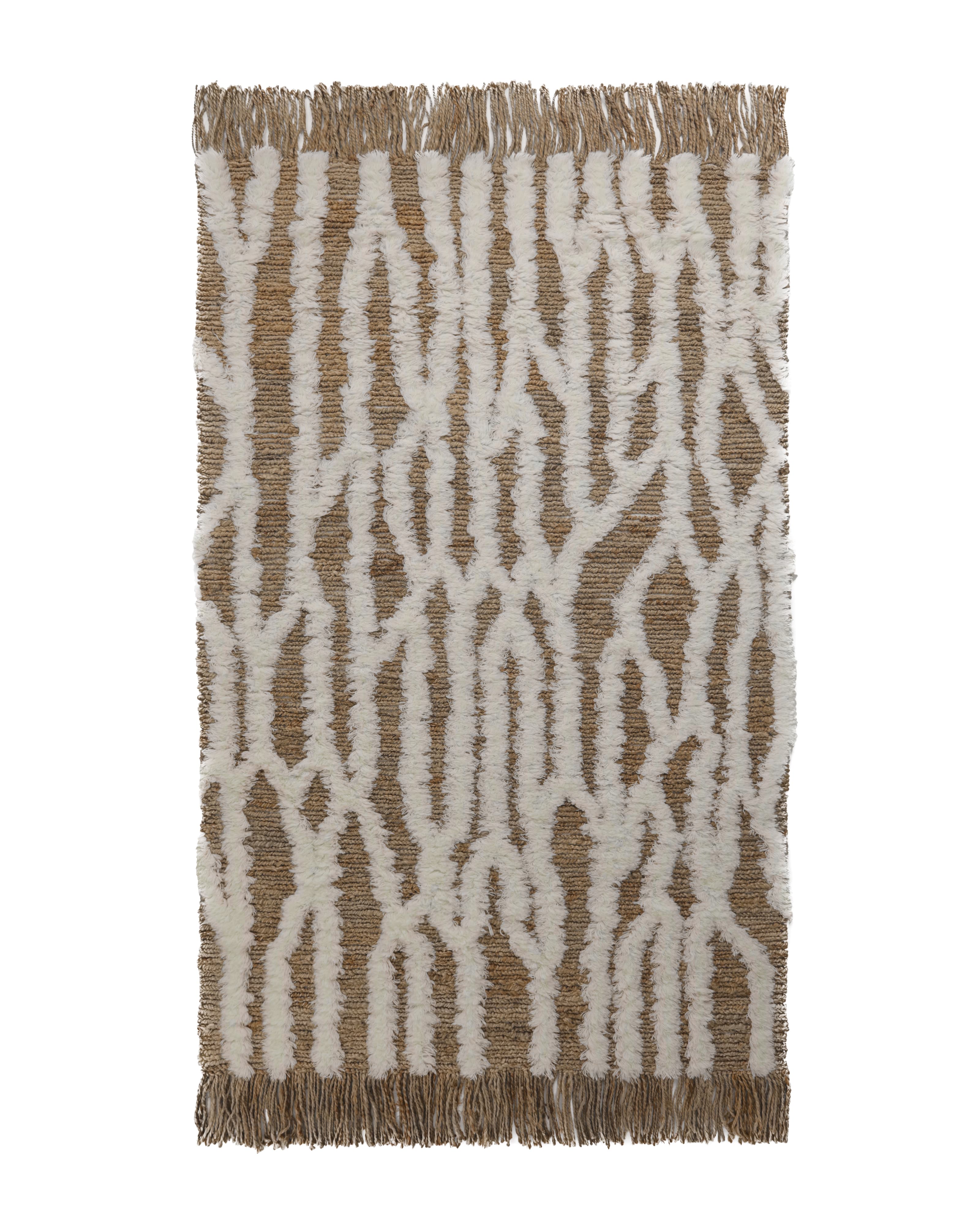 Wahl Jute/Wool Rug Brown/Offwhite 250x350