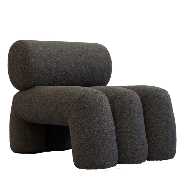 Foku Lounge Chair Deep Taupe