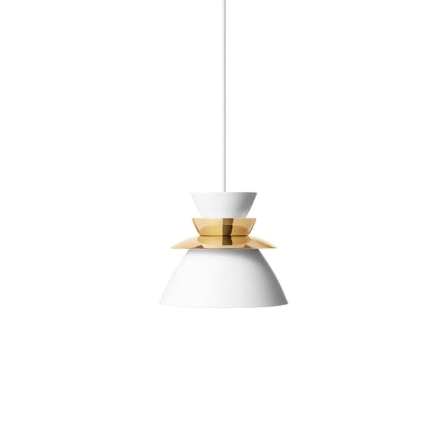 Sundowner Pendelleuchte Messing 25cm