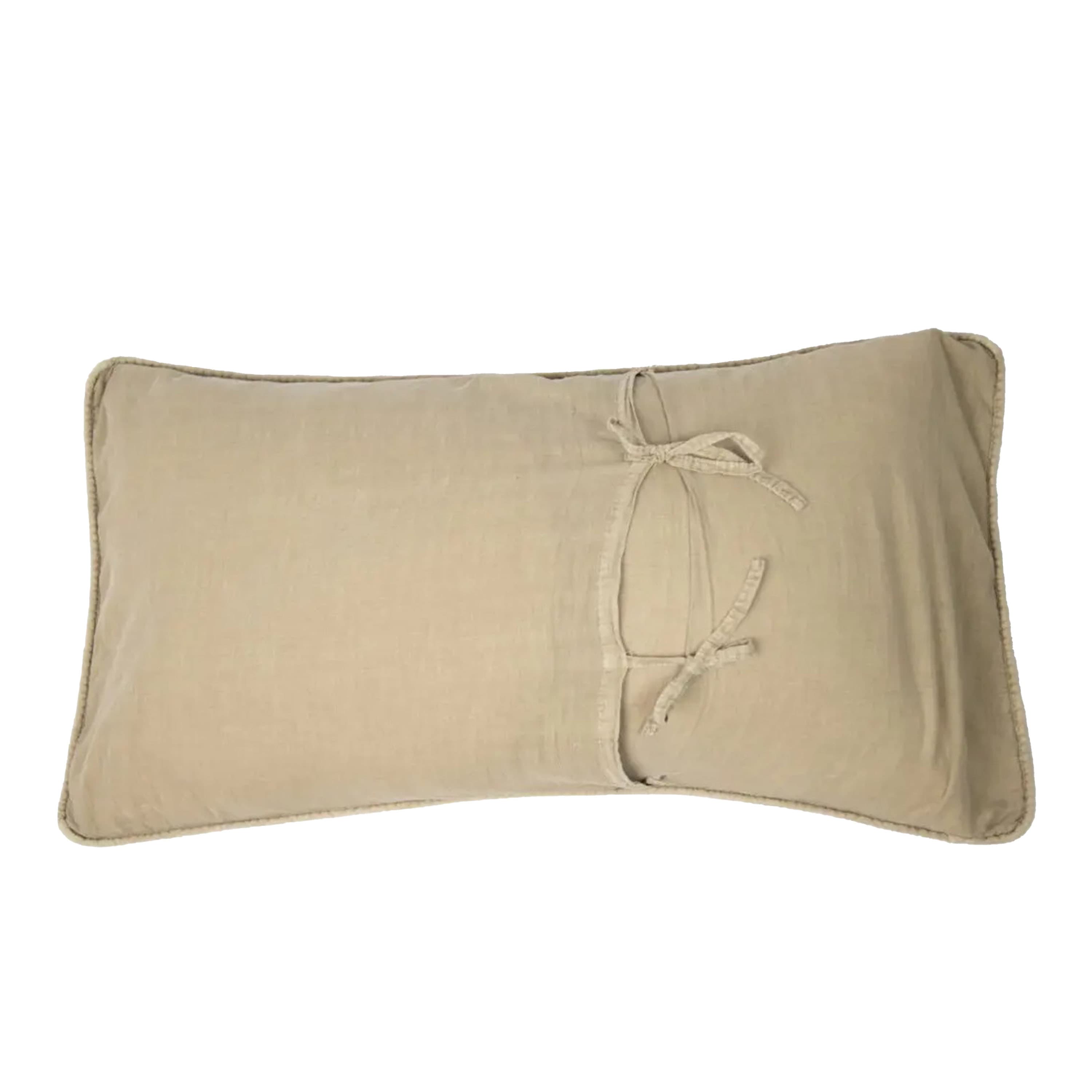 Sara Kissenbezug Taupe 40x70