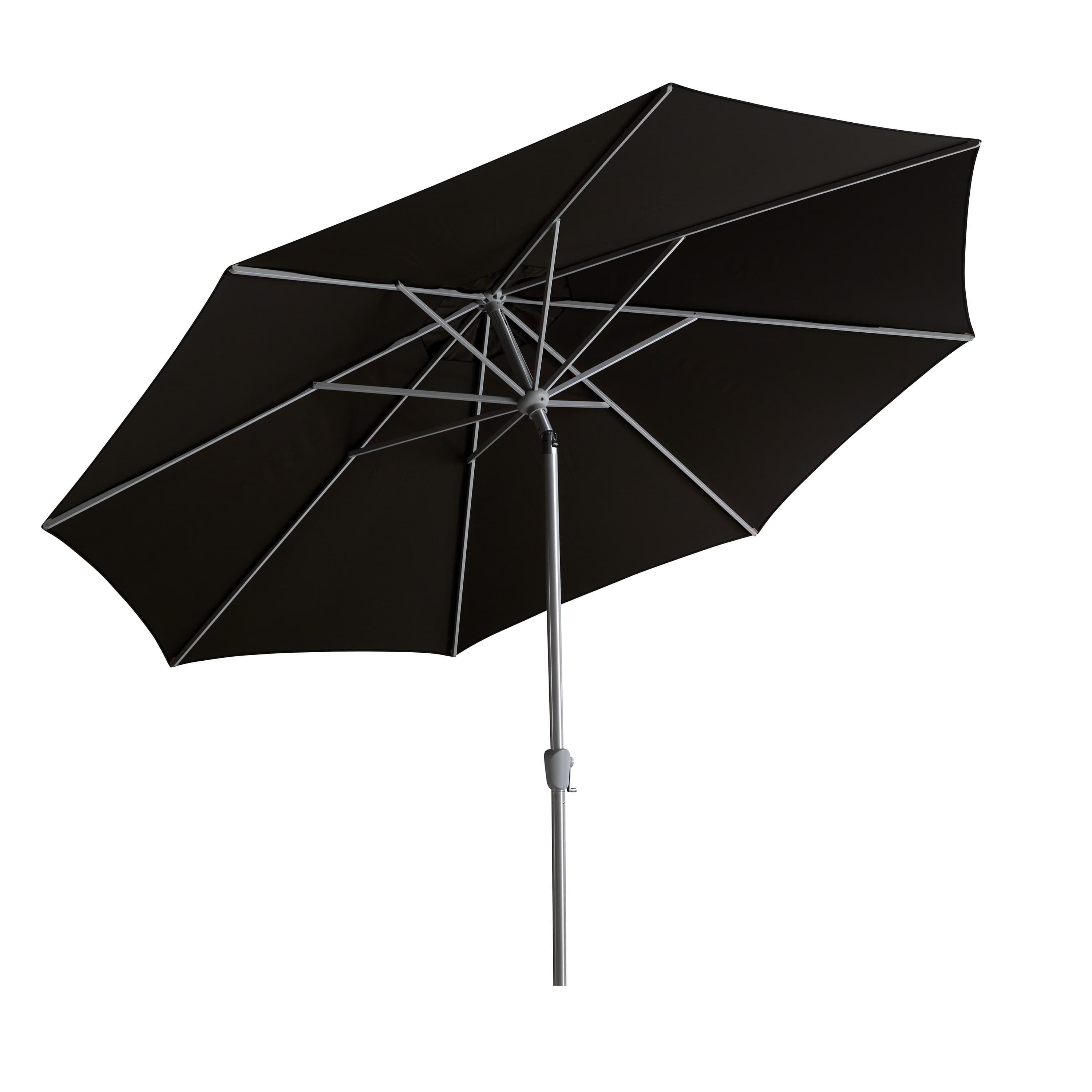 Abriola Parasoll Charcoal Black 270cm