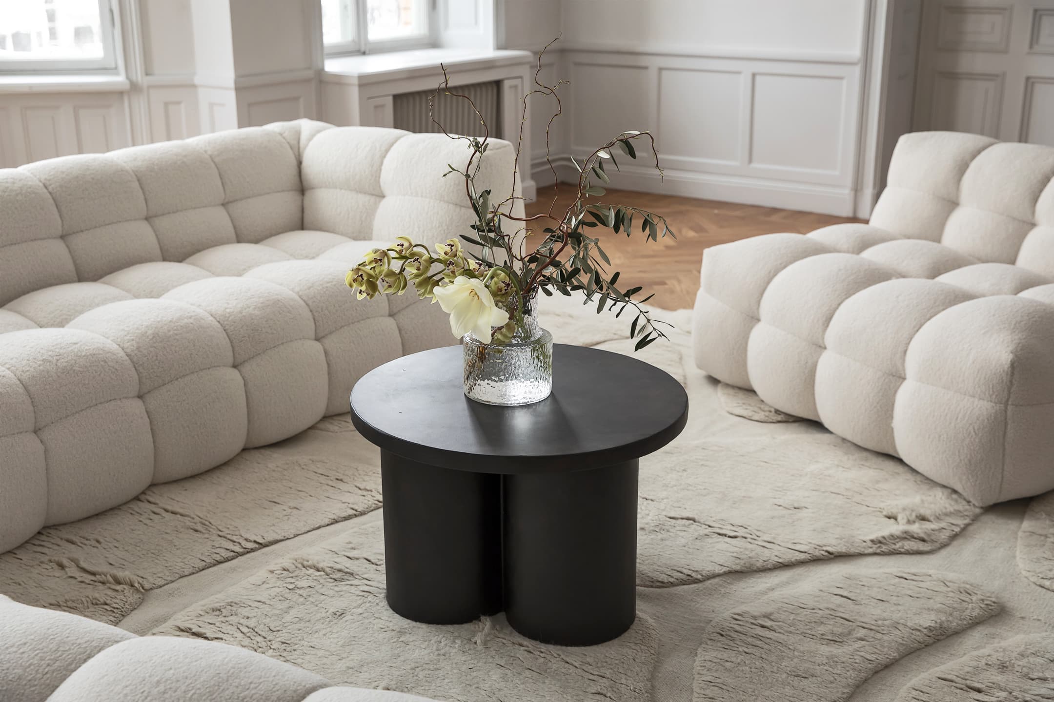Vienna Wollteppich Offwhite 170x230