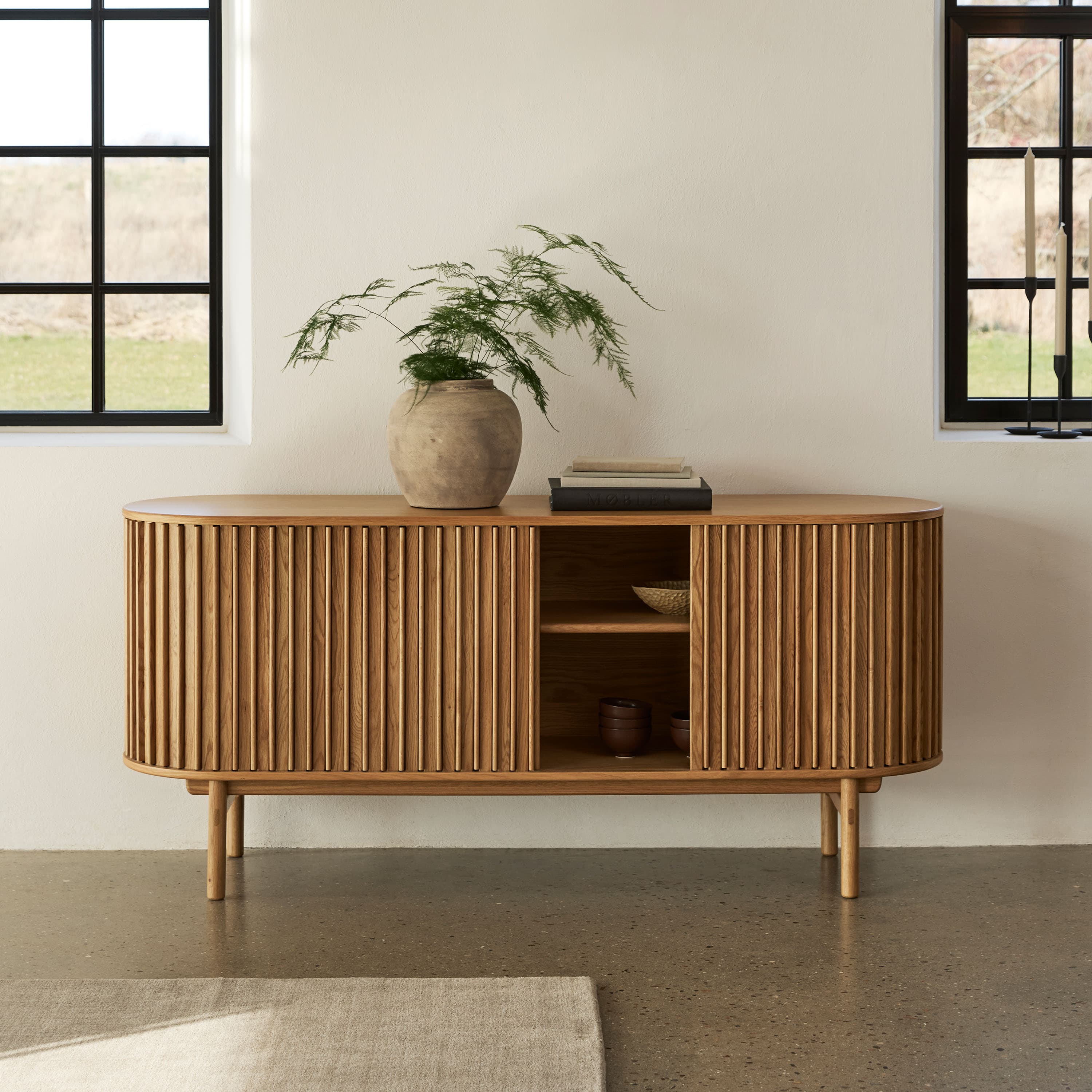 Alice Sideboard Natural Oak 160cm