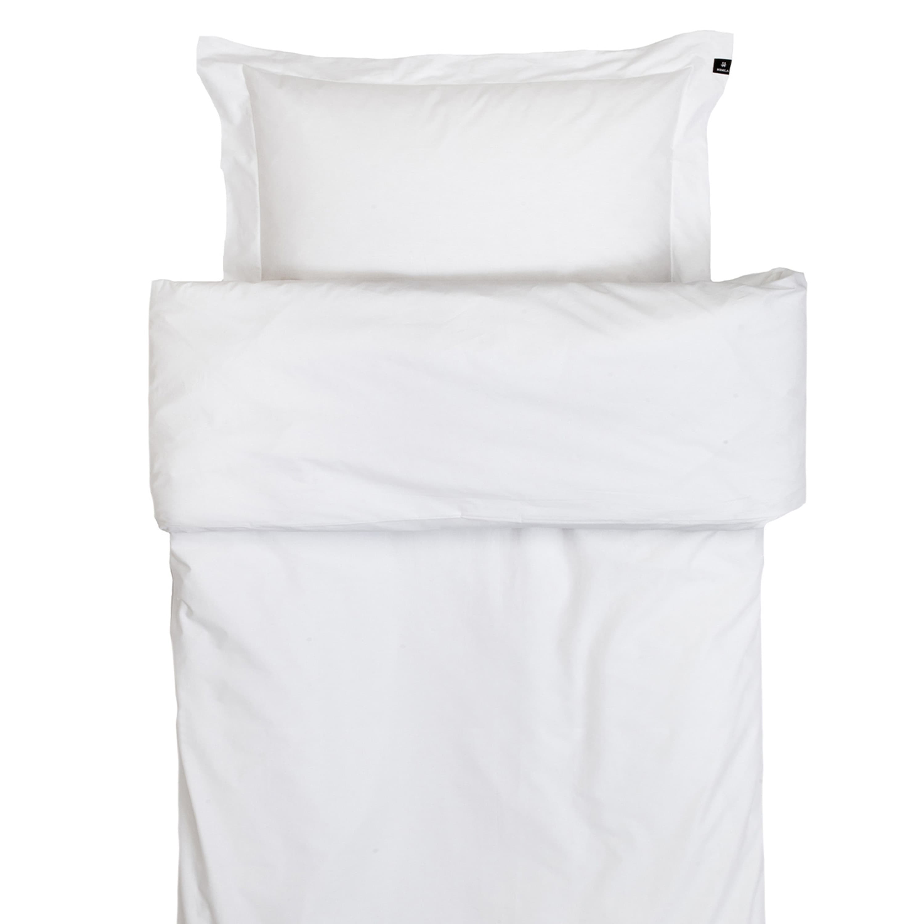 Dreamtime Duvet Cover GOTS Percale White 150x210
