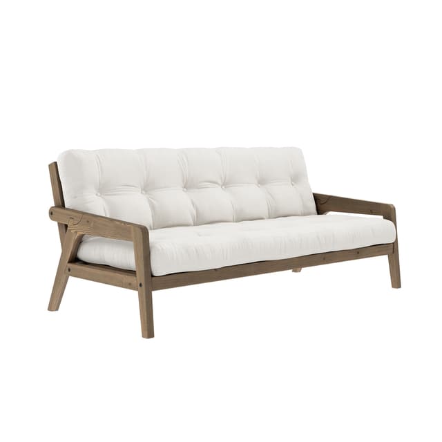 Grab Schlafsofa Braun/Natur 204cm