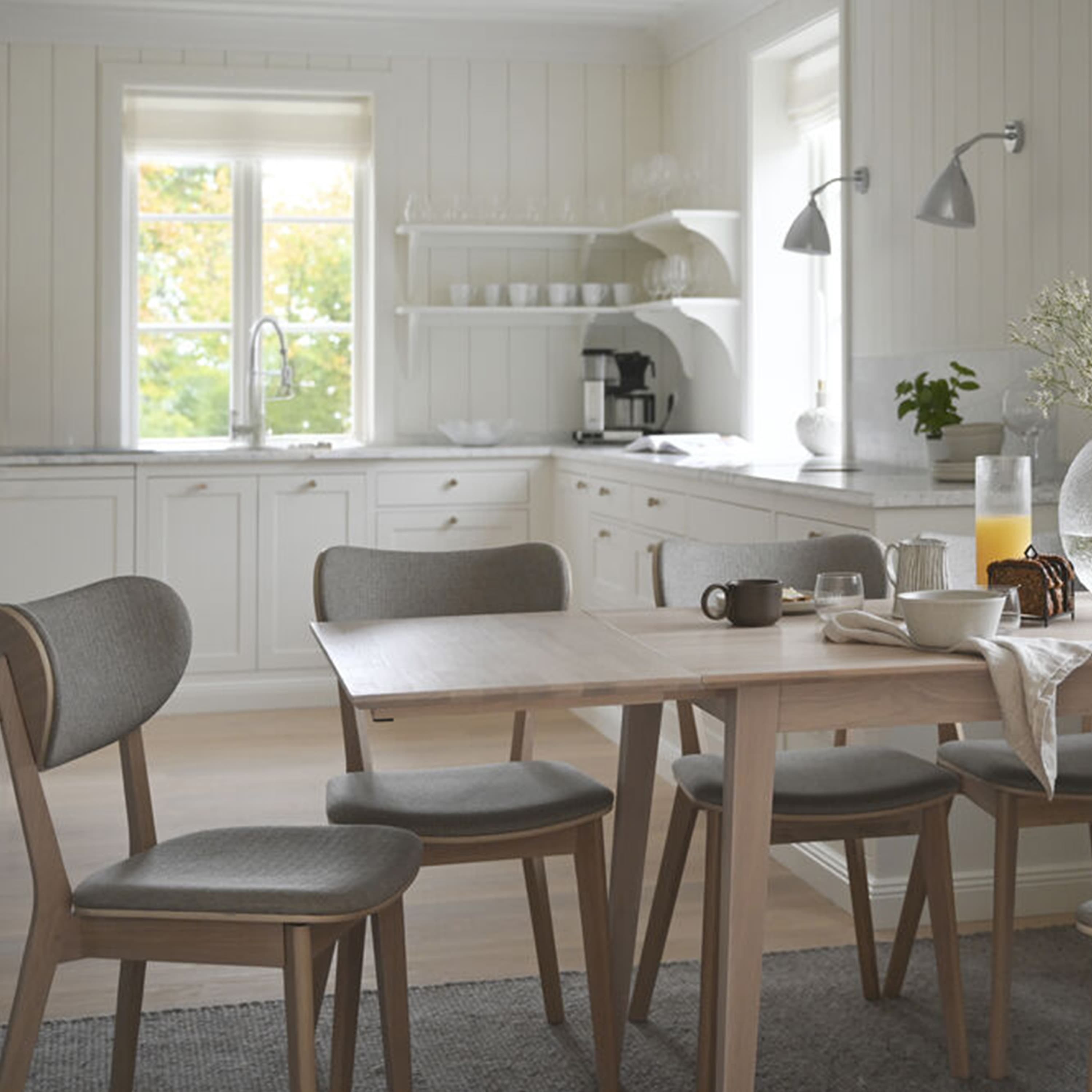 Filippa Folding Table White-pigmented 120cm