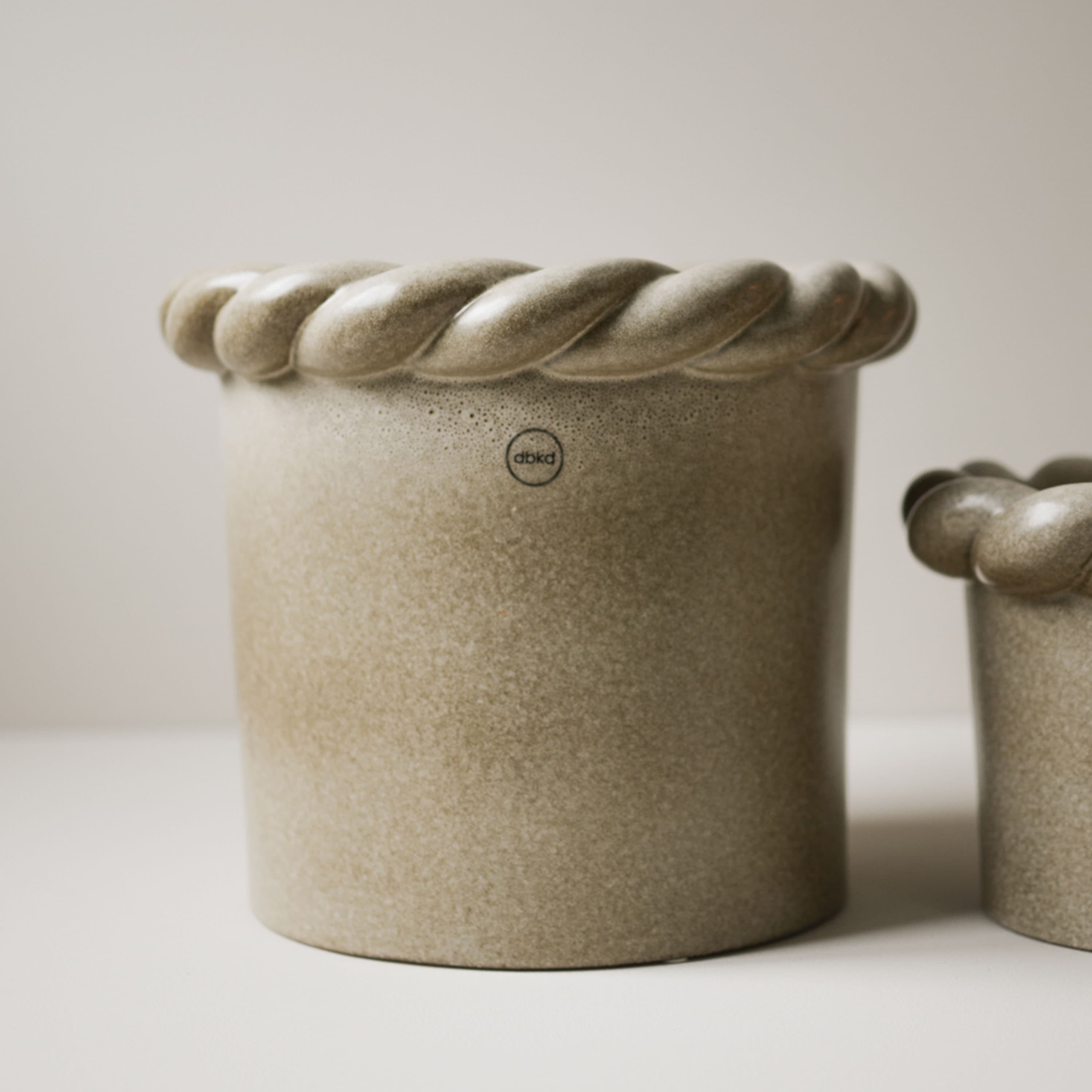 Twine Topf Beige Large