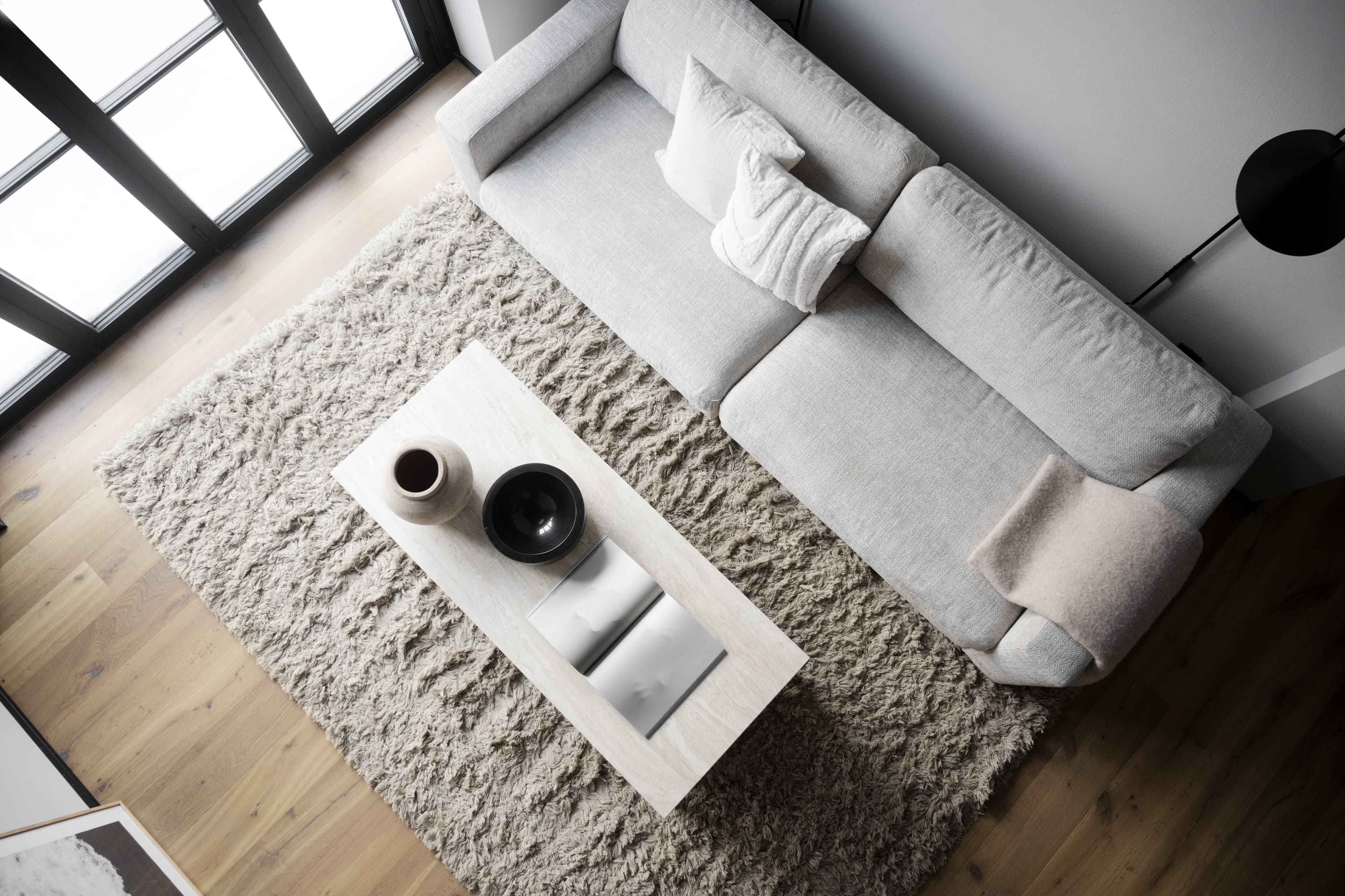 Duncan 1.5-sits Vänstermodul Ljusgrå