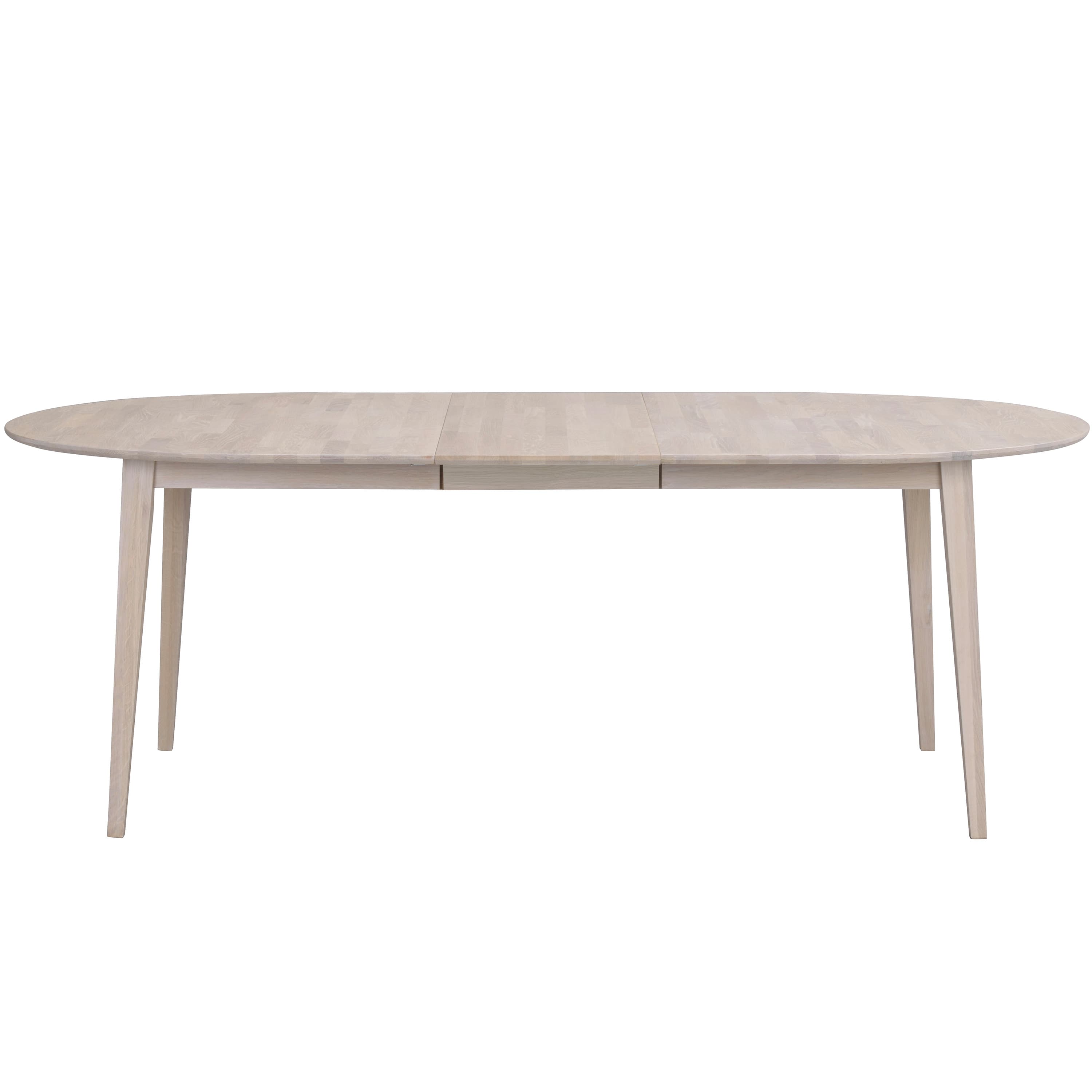 Filippa Dining Table Oval White Washed 170+40