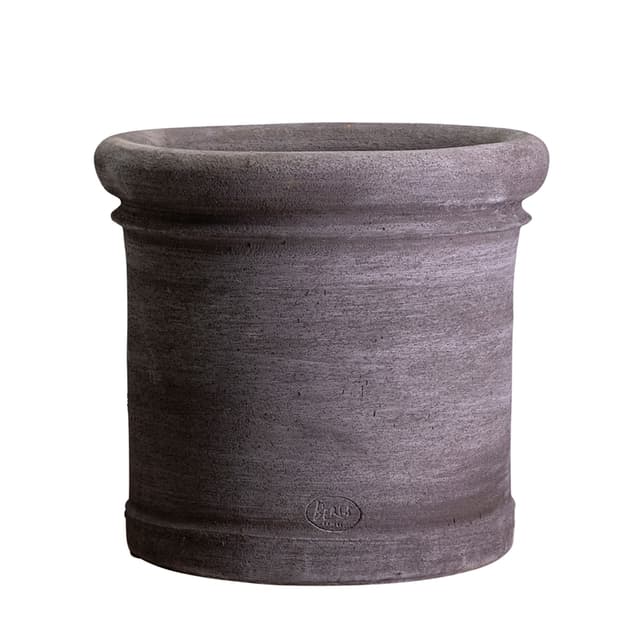 Cilindro Topf Raw Grau Terrakotta Ø40