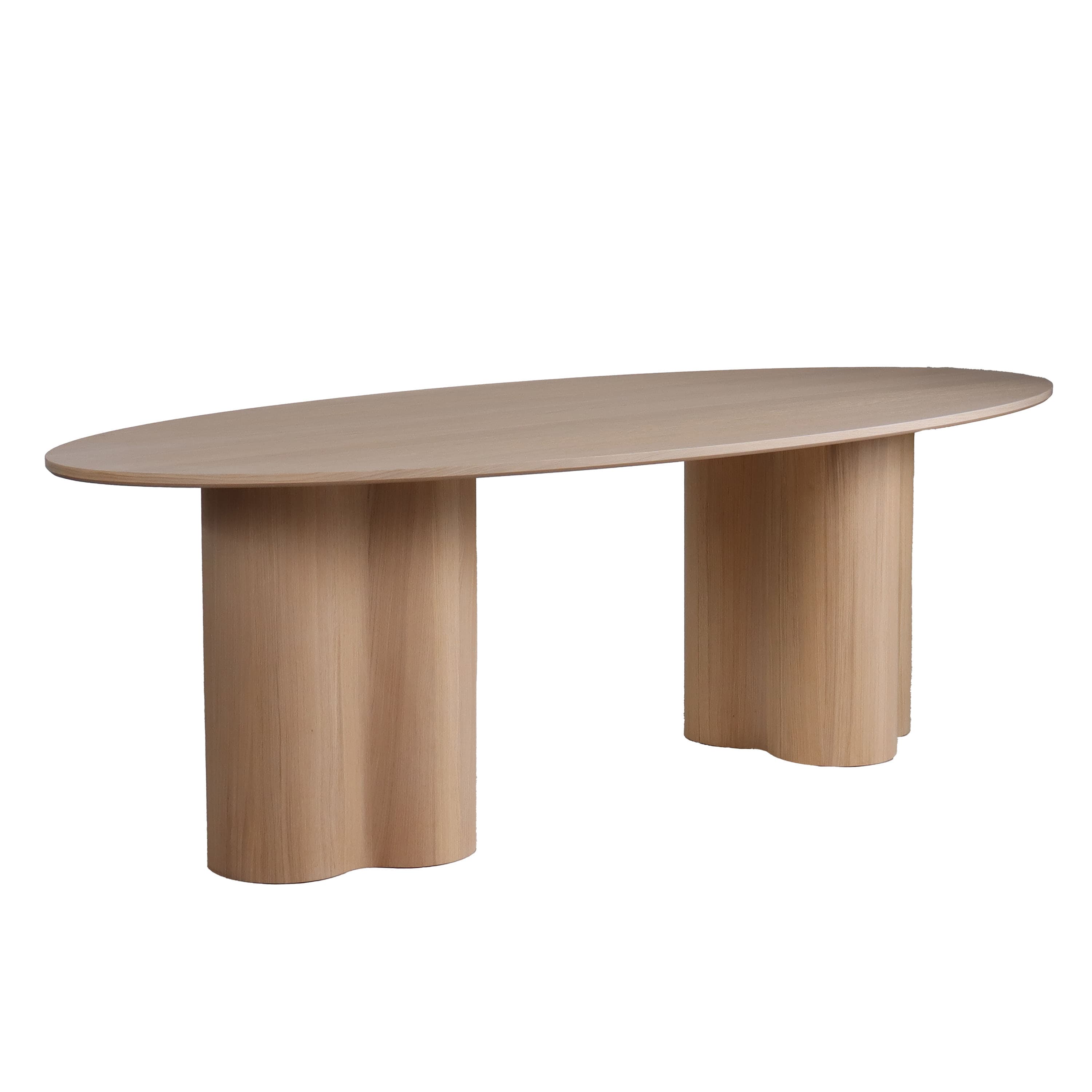 Laura Dining Table White Oiled Oak 220cm