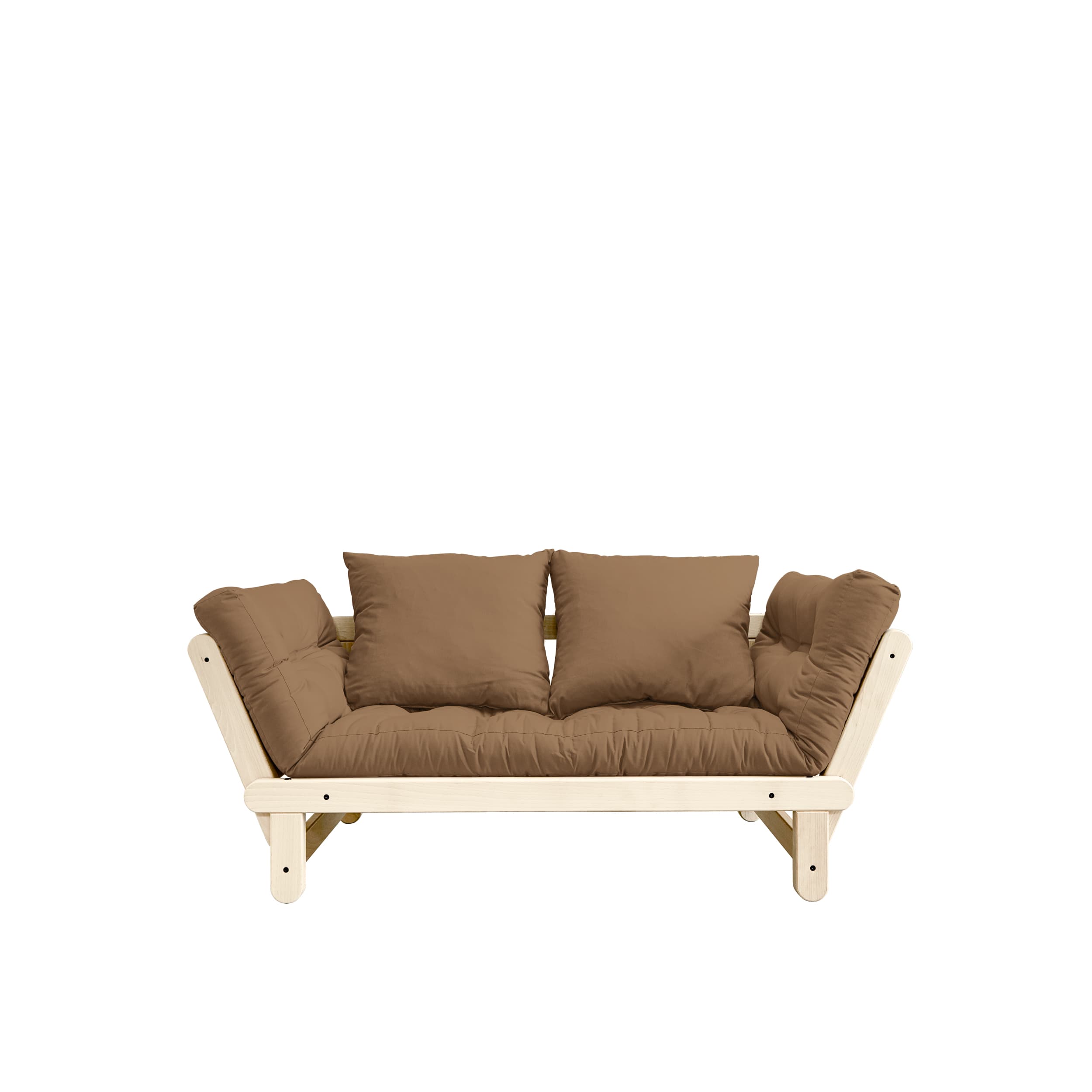 Beat Schlafsofa Natur/Mocca 200cm