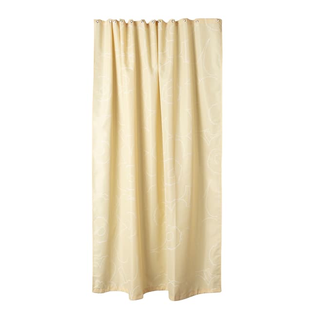 Piirto Unikko Duschvorhang Straw/Off White 180x200