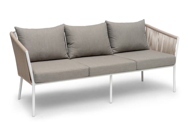 Lersund Sofa White/Beige