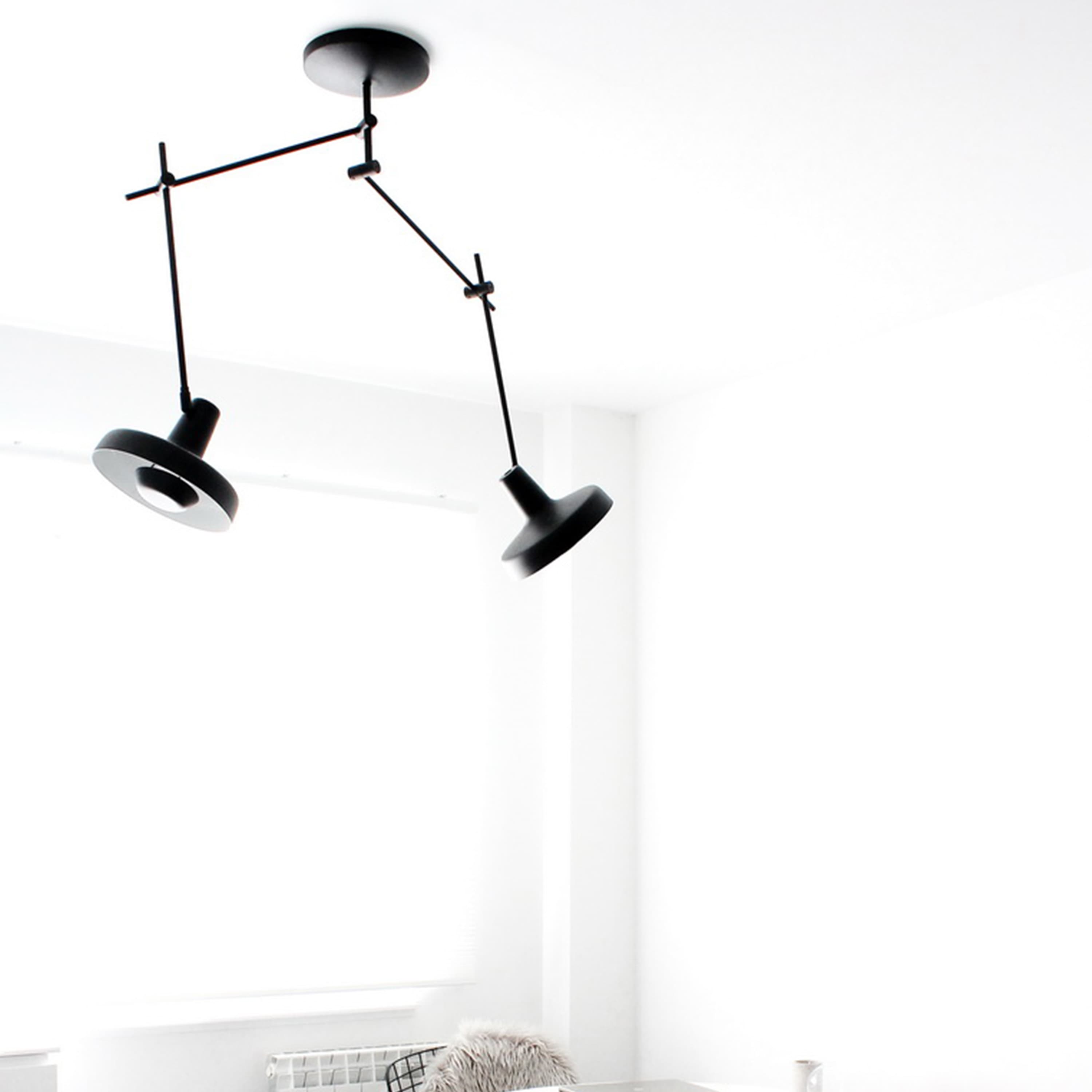Arigato Ceiling Lamp Double White